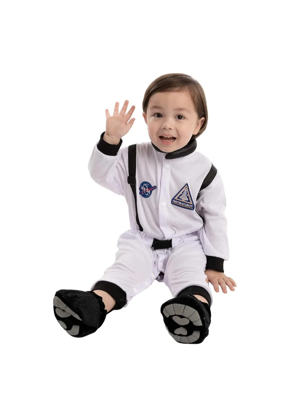 Toddler Astronaut Costume with Booties image indicator(3)