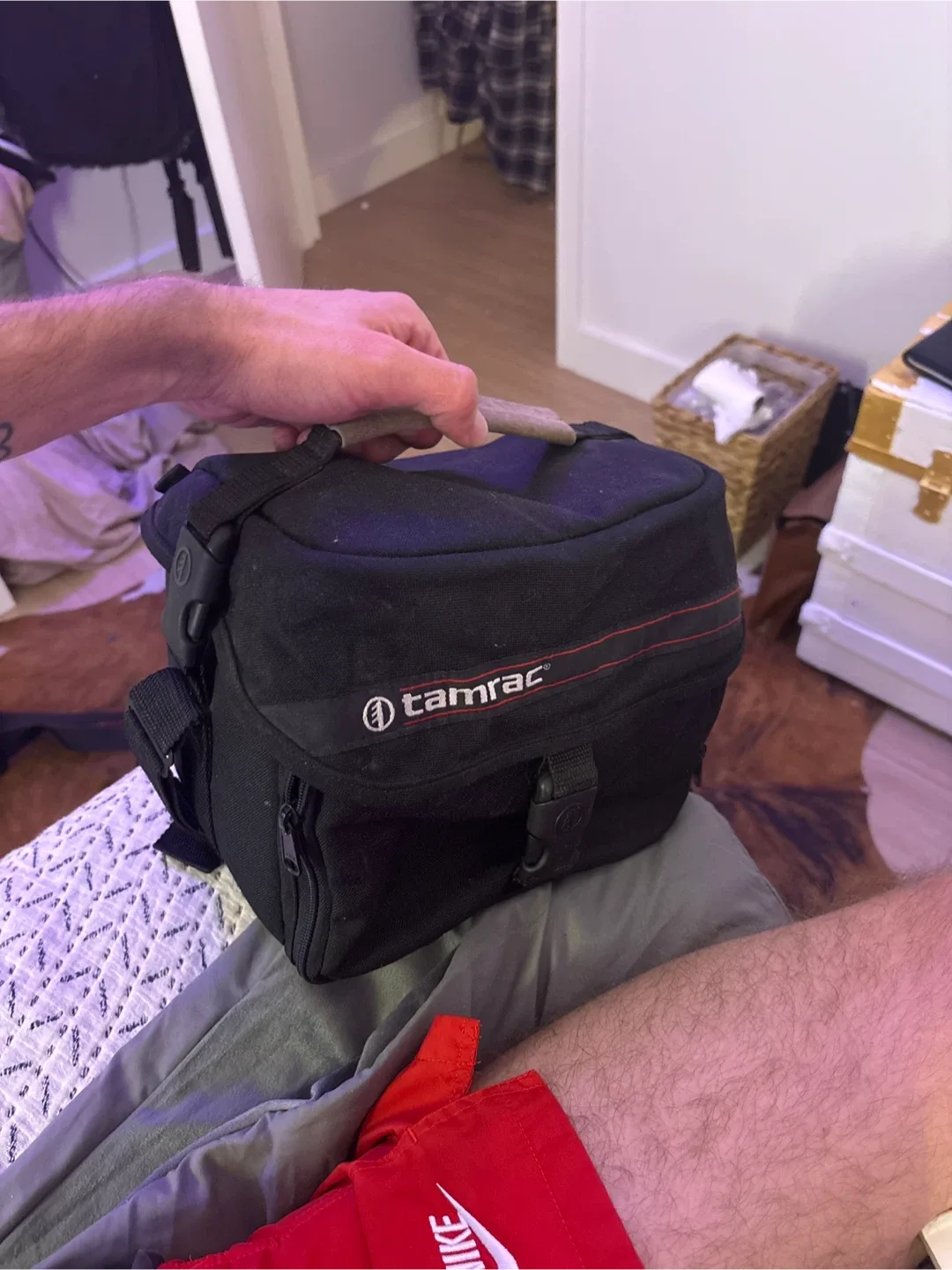 Vintage Nikon N6006 AF Camera + SIGMA lens w/ Tamrac Bag image indicator(3)