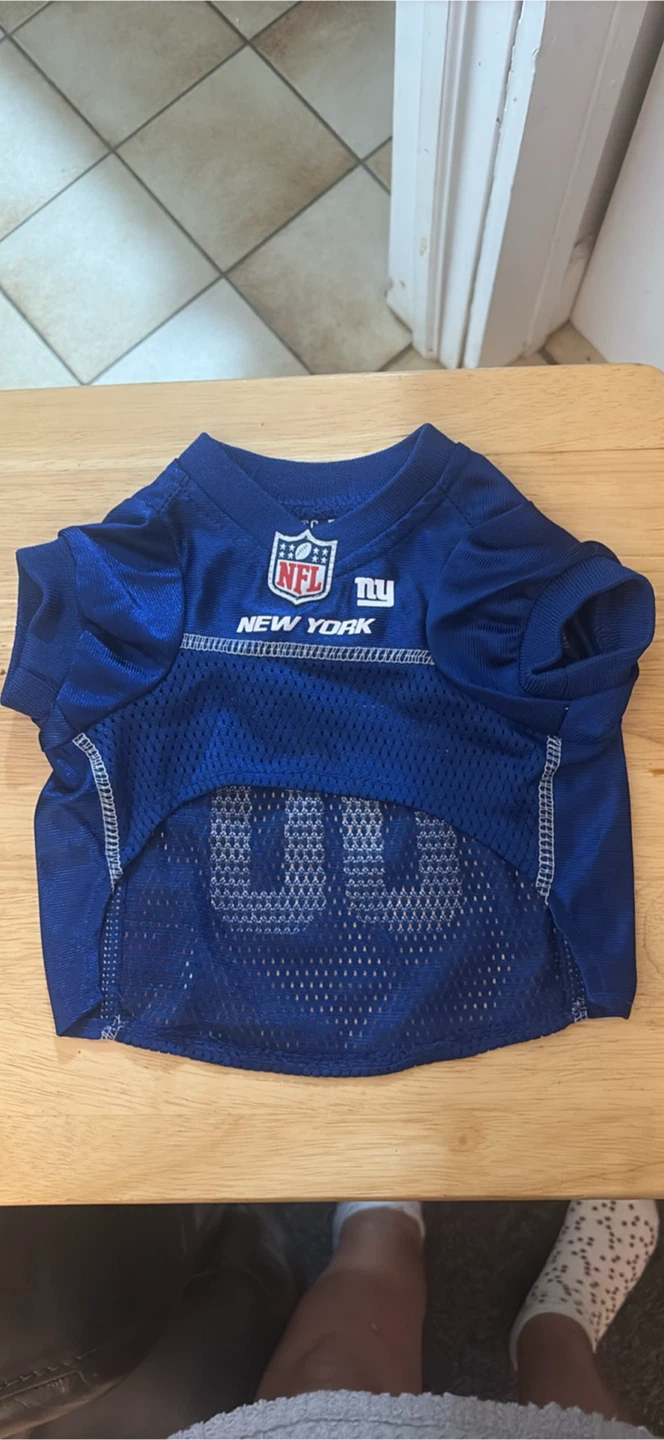 New York Giants Dog Jersey Size Small