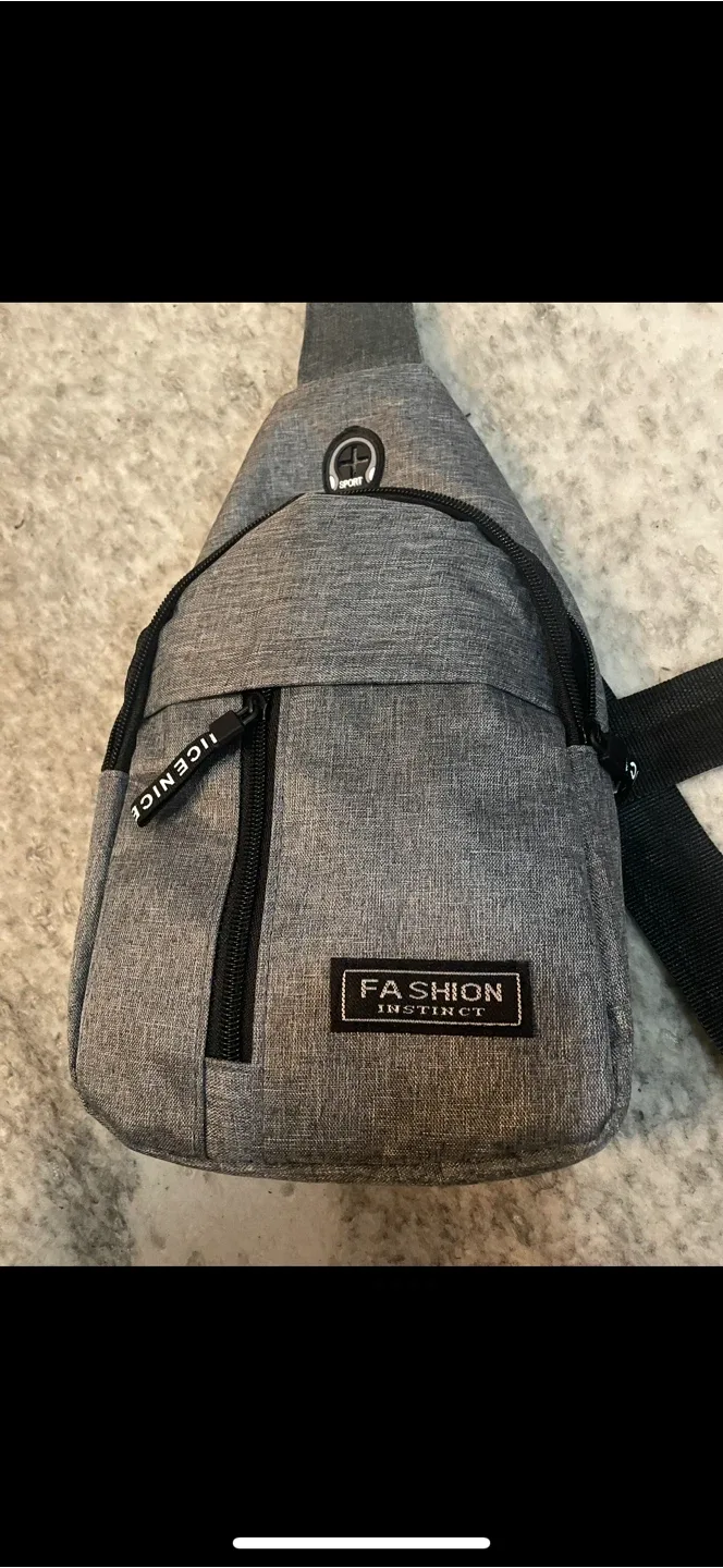 Fashion Instinct Sling Bag - Grey thumbnail