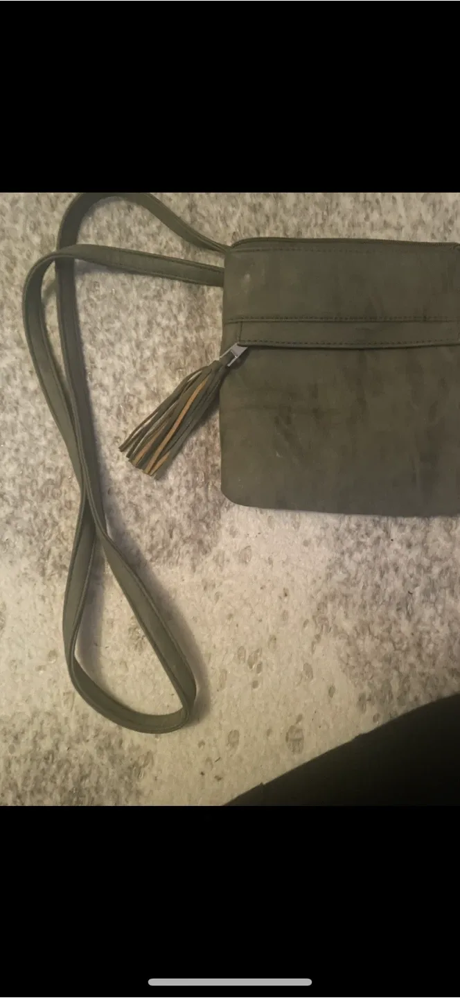 Olive Green Crossbody Bag thumbnail