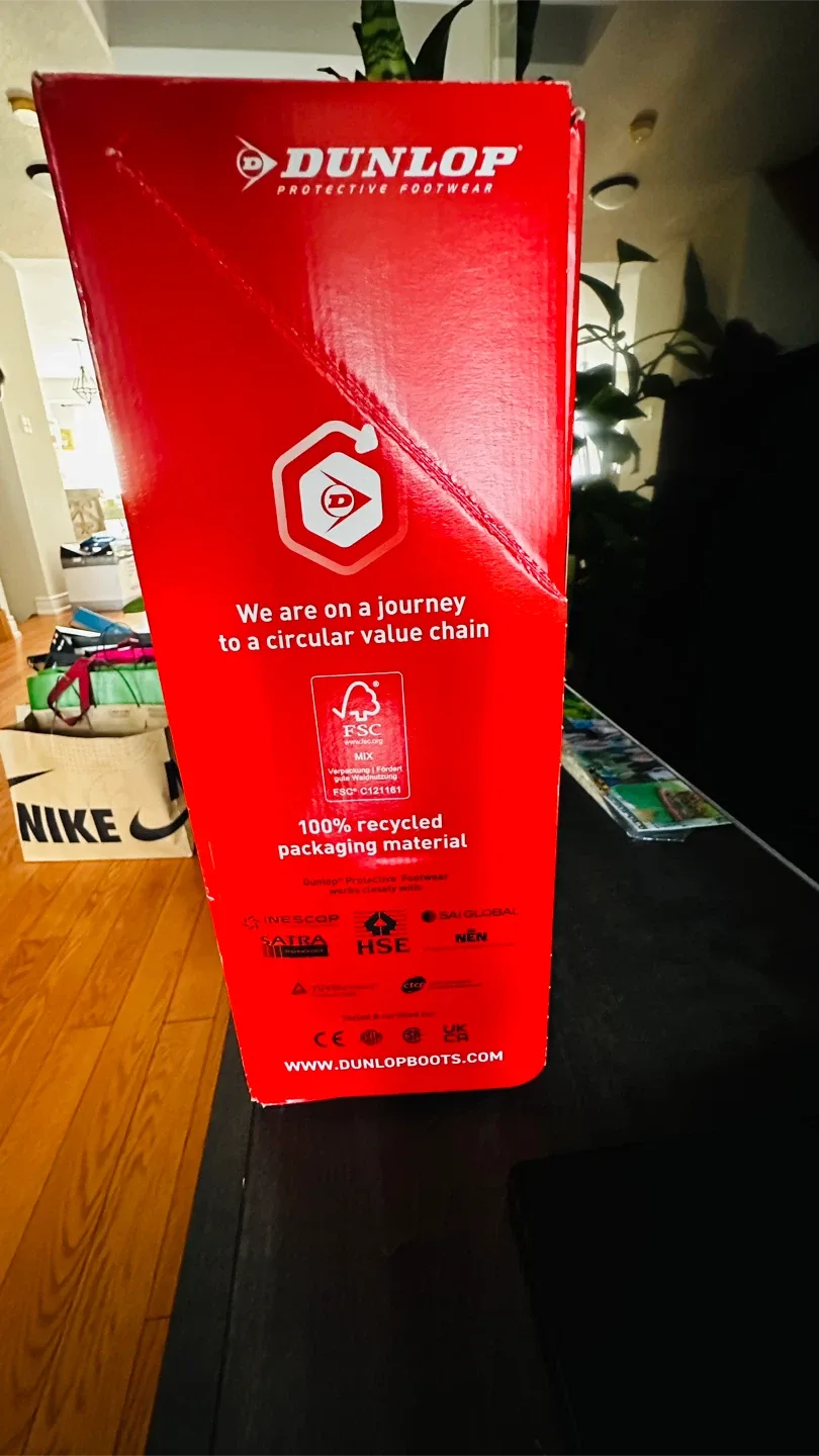 Dunlop Purofort FieldPRO Steel Toe Work Boots - Size 9 image indicator(7)