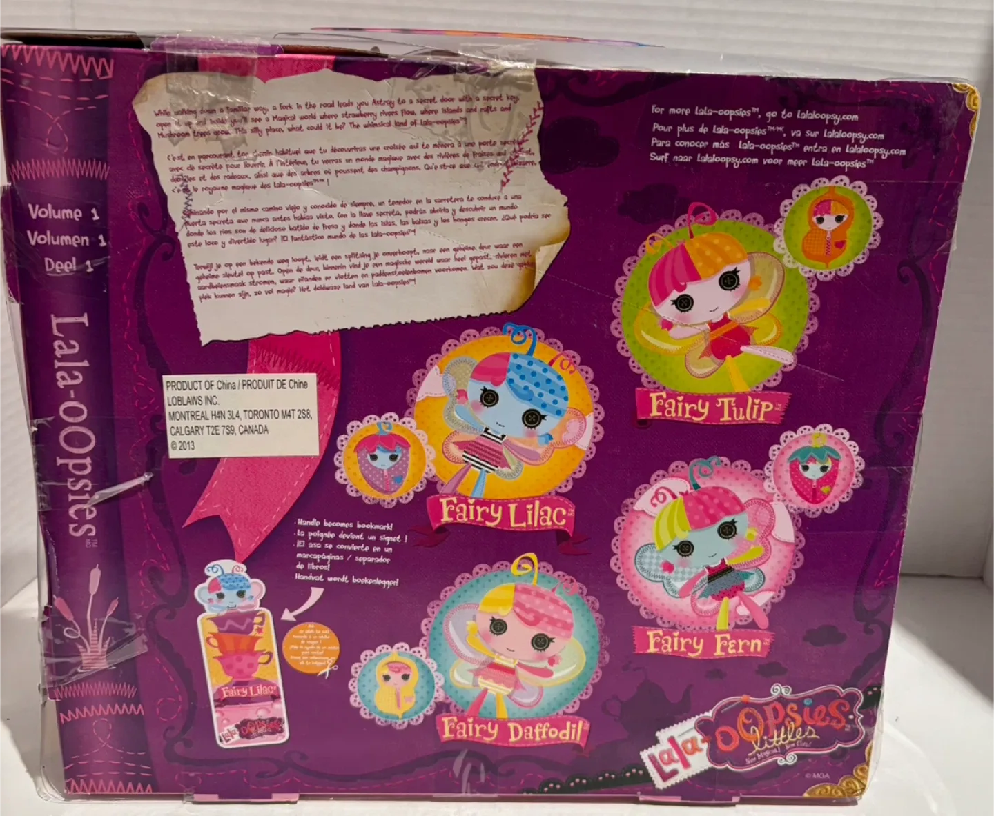 Lala-Oopsies Littles Fairy Lilac Doll in Pod image indicator(3)