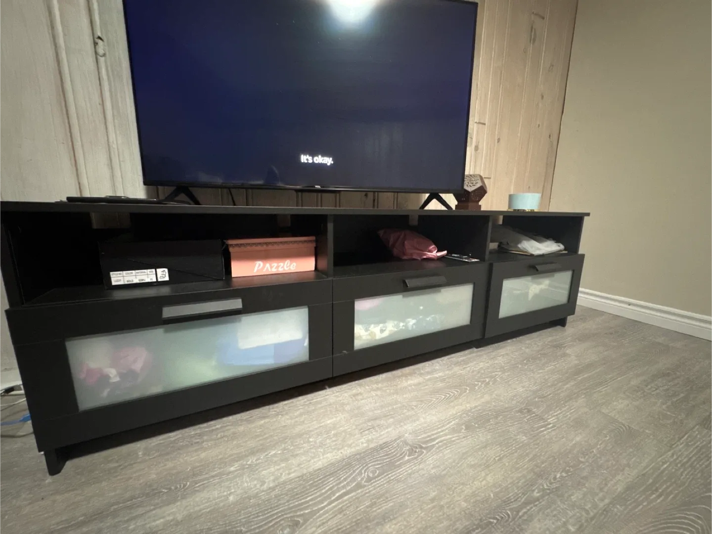 IKEA BRIMNES TV STAND 🚨Must Go!🚨– Only $80 (Retail- $199). image indicator(5)