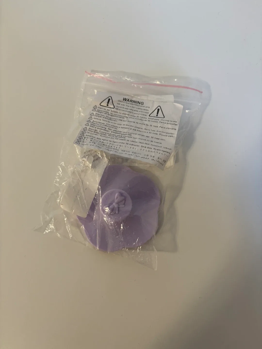 New Purple Silicone Baby Head Massager Scrubber image indicator(4)