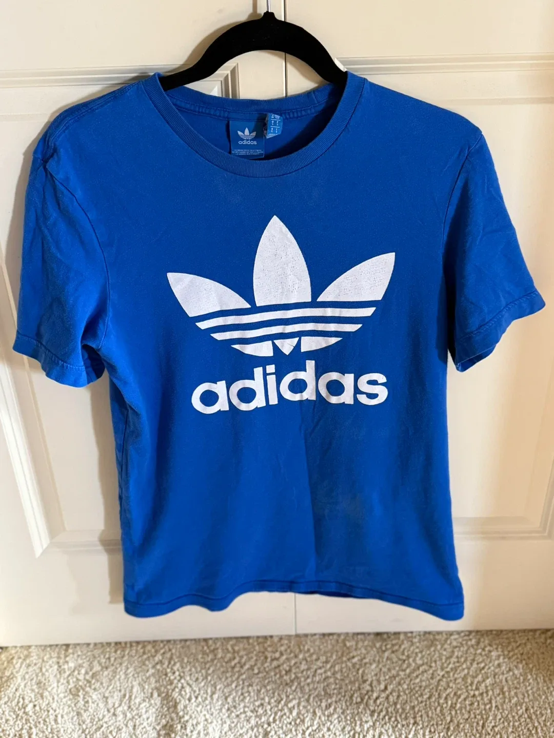 Adidas Blue T-Shirt Size M
