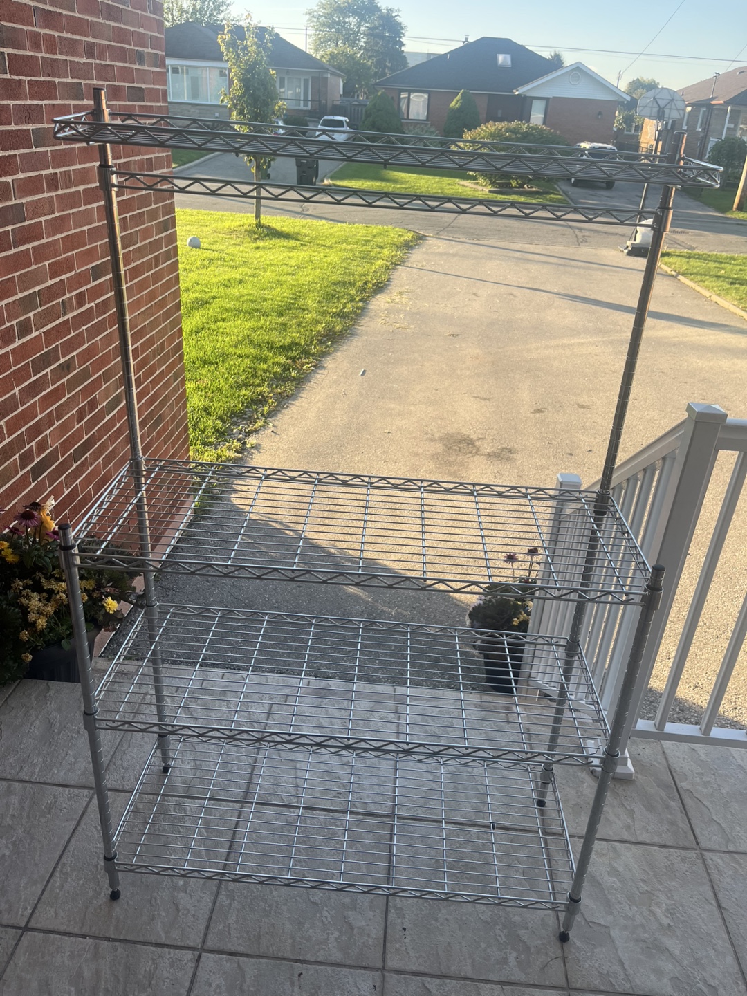 Metal Wire Shelving Unit