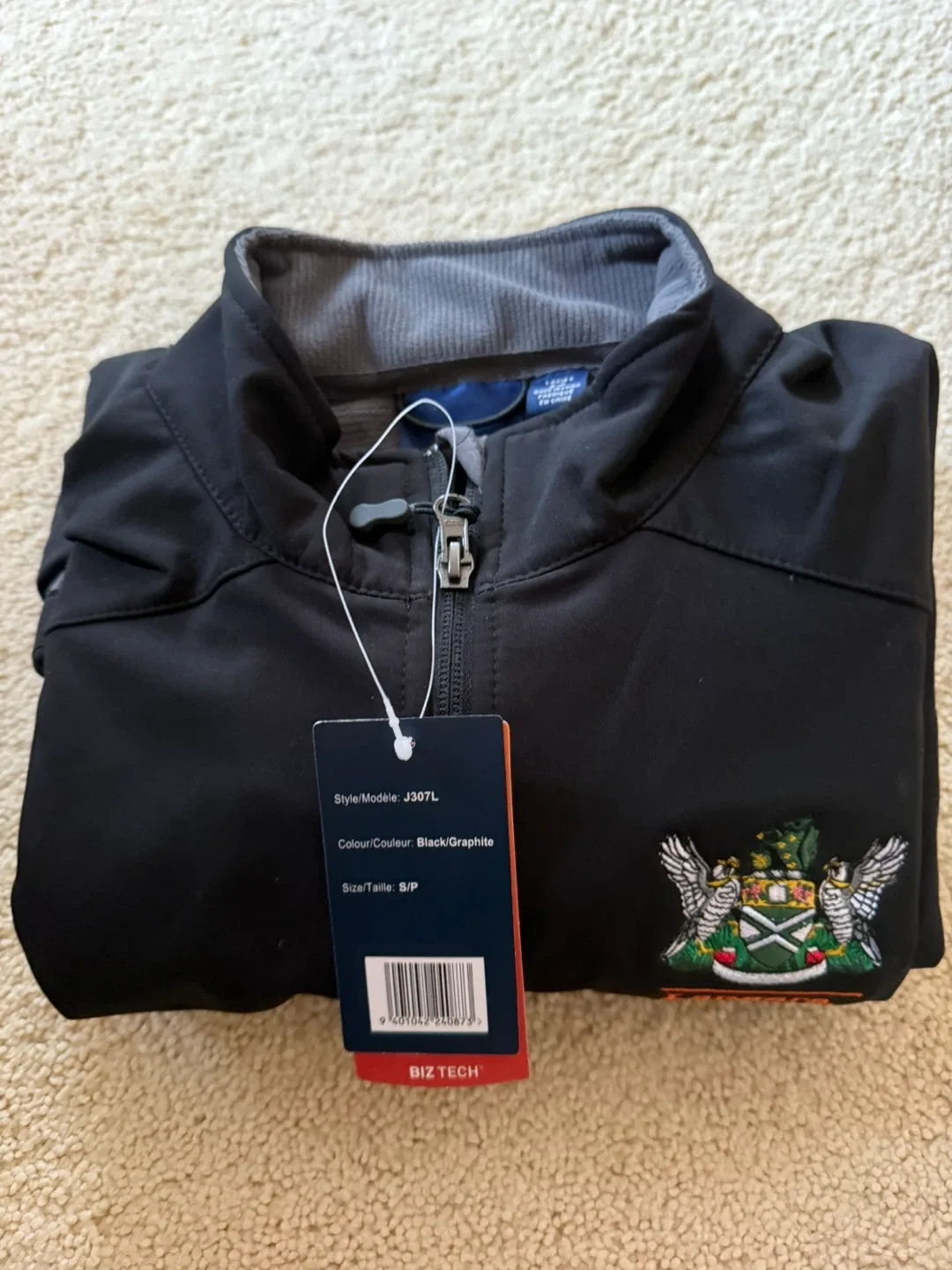 Langara Biz Tech Black Graphite Jacket Size S image indicator(2)