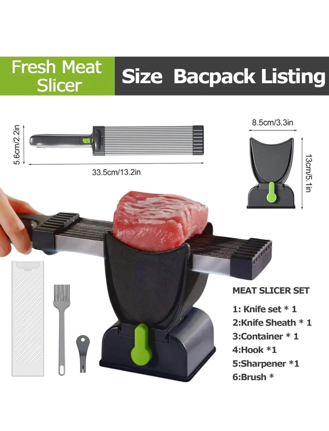 Fresh Meat Slicer - White image indicator(2)