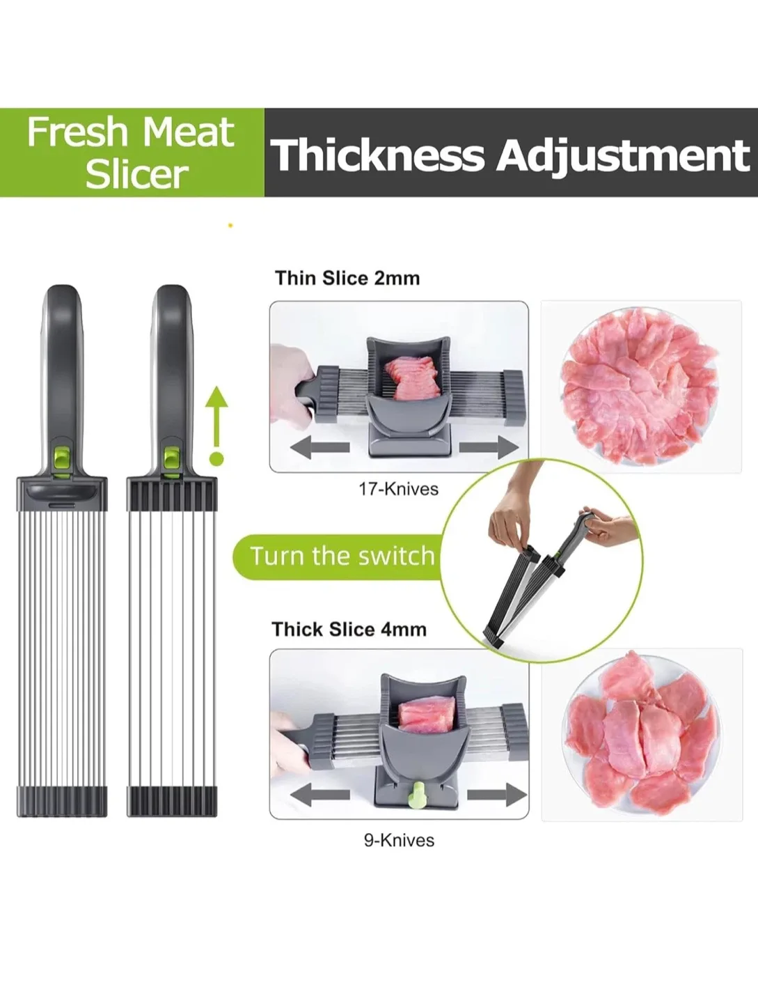 Fresh Meat Slicer - White image indicator(4)