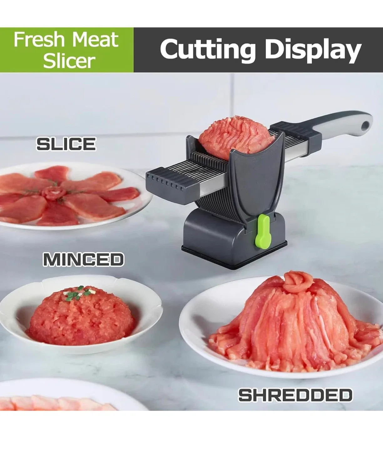 Fresh Meat Slicer - White image indicator(6)