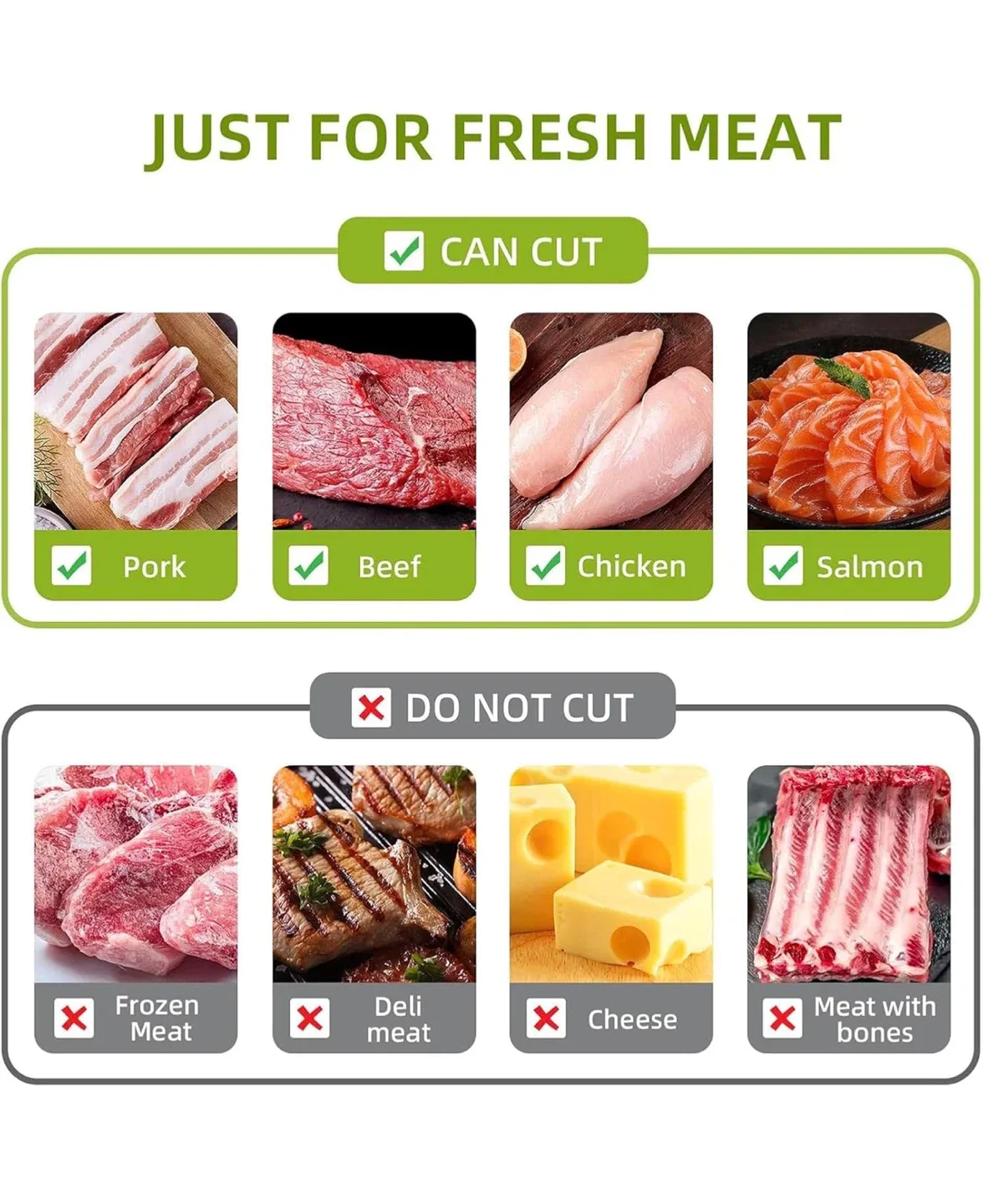 Fresh Meat Slicer - White image indicator(5)