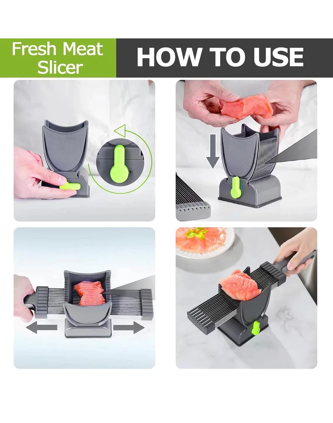 Fresh Meat Slicer - White image indicator(7)