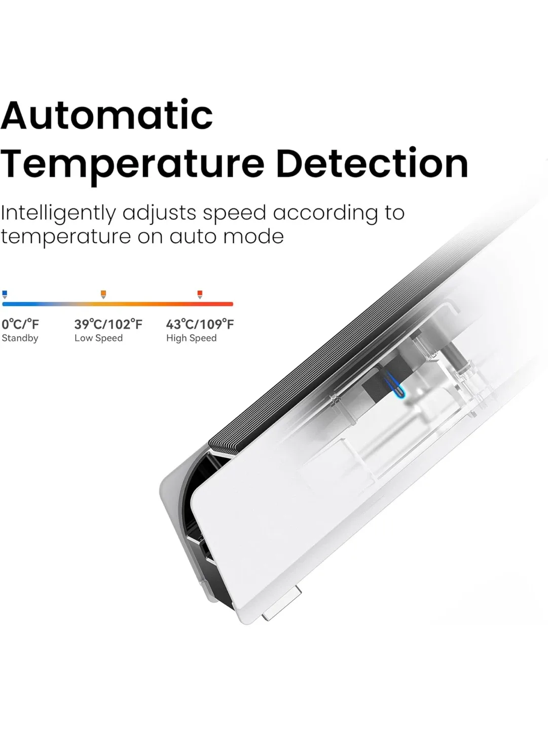 KIWIHOME PS5 Cooling Fan - Disc & Digital Edition image indicator(5)
