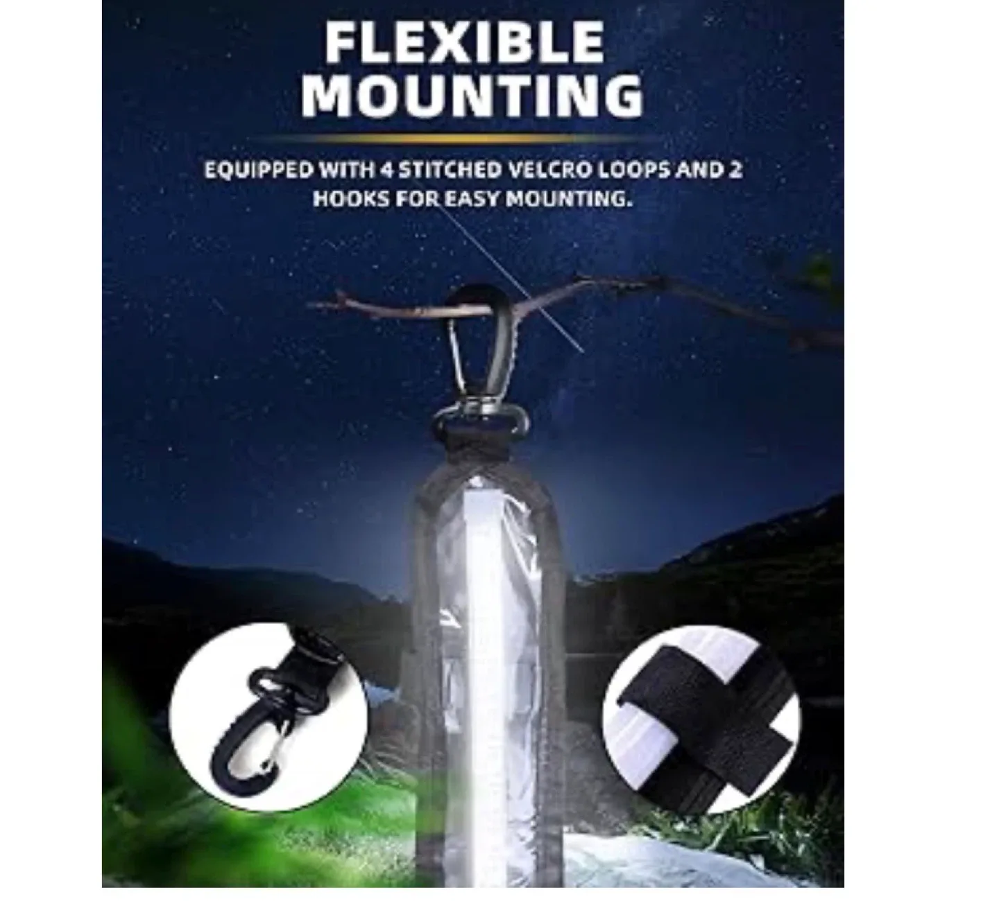 TopAutoGear 12V LED Strip Lights - Camping Lantern image indicator(4)