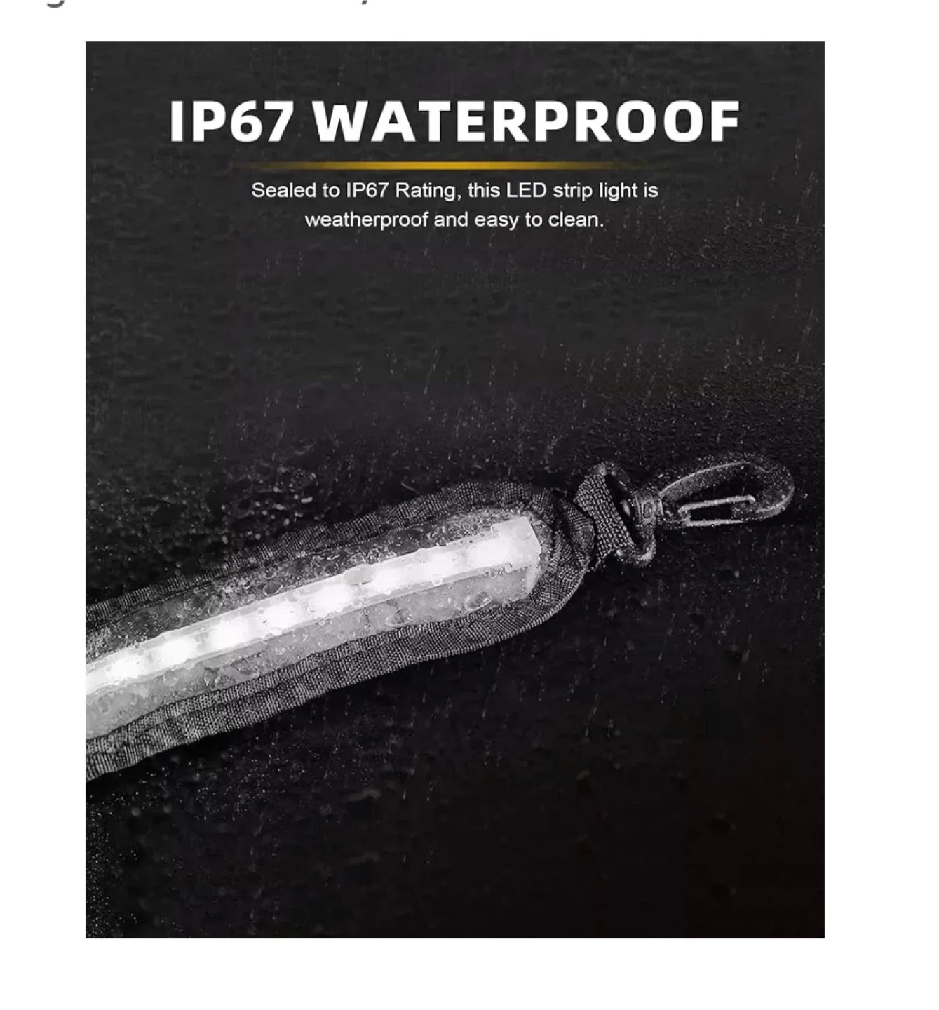 TopAutoGear 12V LED Strip Lights - Camping Lantern image indicator(2)