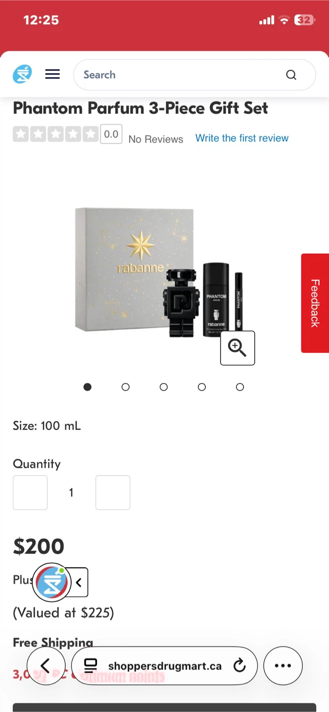 Paco Rabanne Phantom Parfum 3-Piece Gift Set 100mL - photo 2