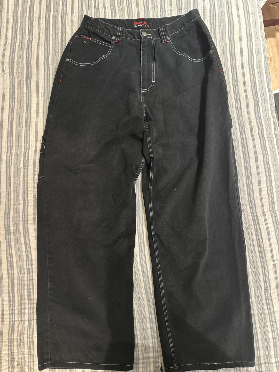Mecca Jeans LTD Black Carpenter Jeans - Size 32/32 - photo 3