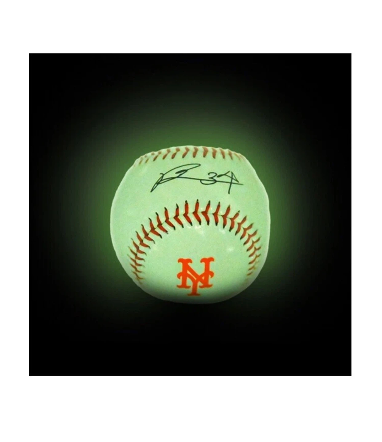 Signed New York Mets Baseball - photo 2