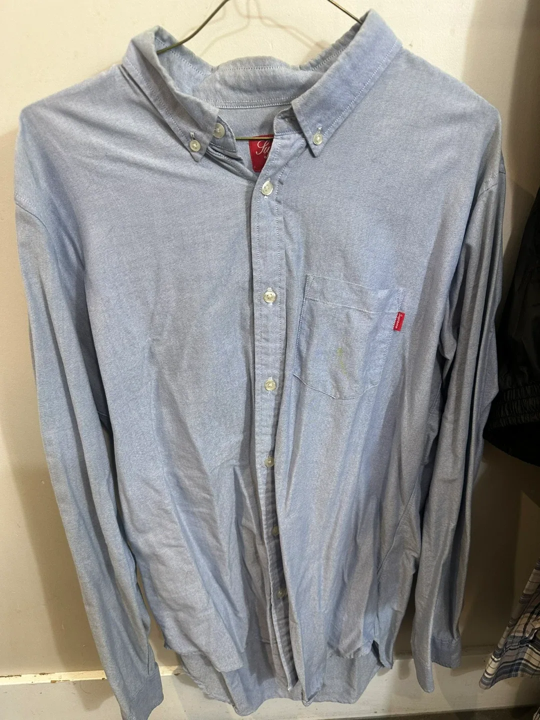 Men’s supreme shirt button up large no try ons thumbnail