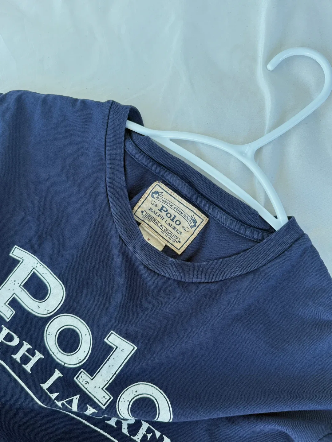 Polo Ralph Lauren Navy Blue T-Shirt Tee image indicator(3)