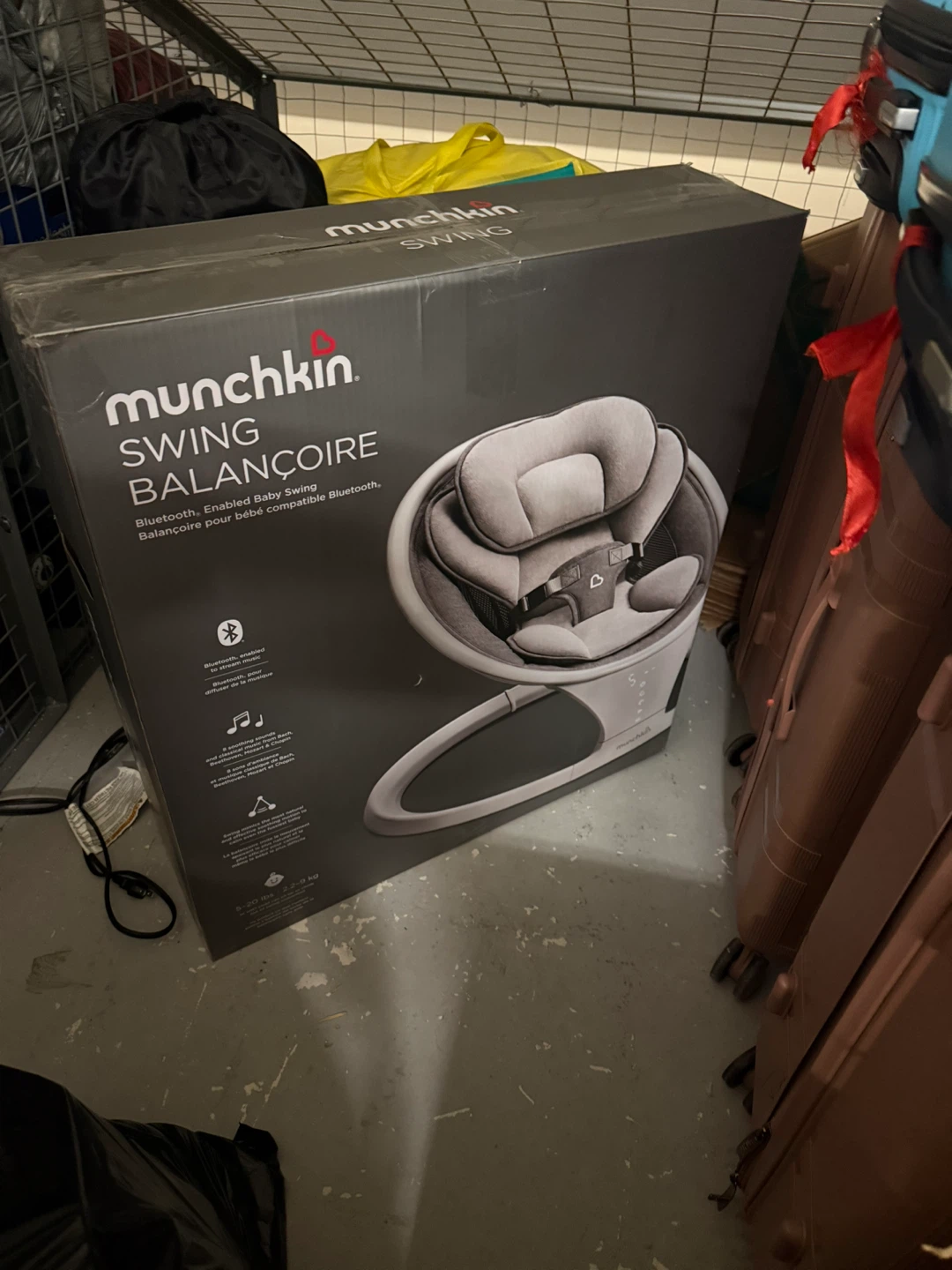 Munchkin Bluetooth Enabled Baby Swing