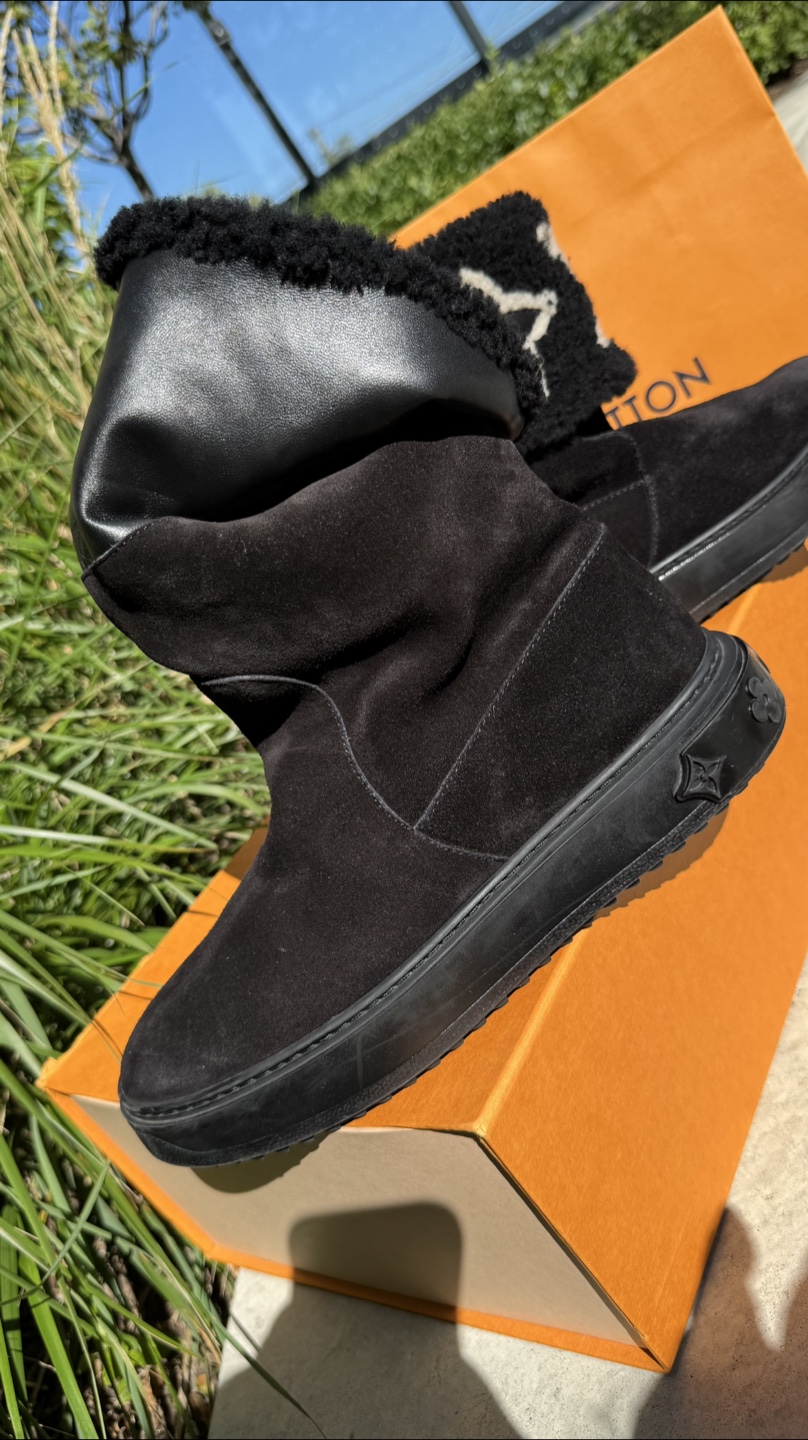 Authentic Louis Vuitton Snowdrop Flat Ankle Boots/ SIZE EU 37 - photo 5