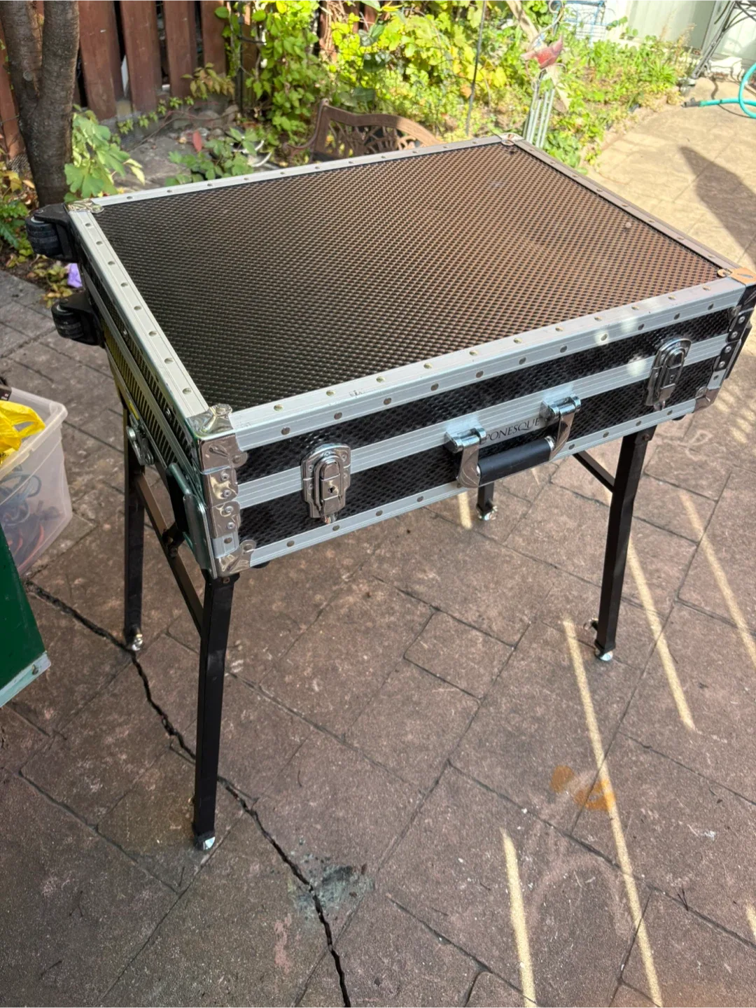 Japonesque Makeup Artist Train Case with Lights & Mirror image indicator(3)