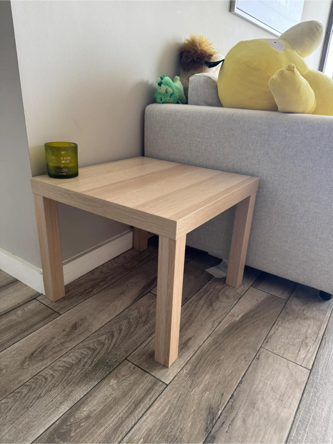 Light Wood Side Table - photo 2