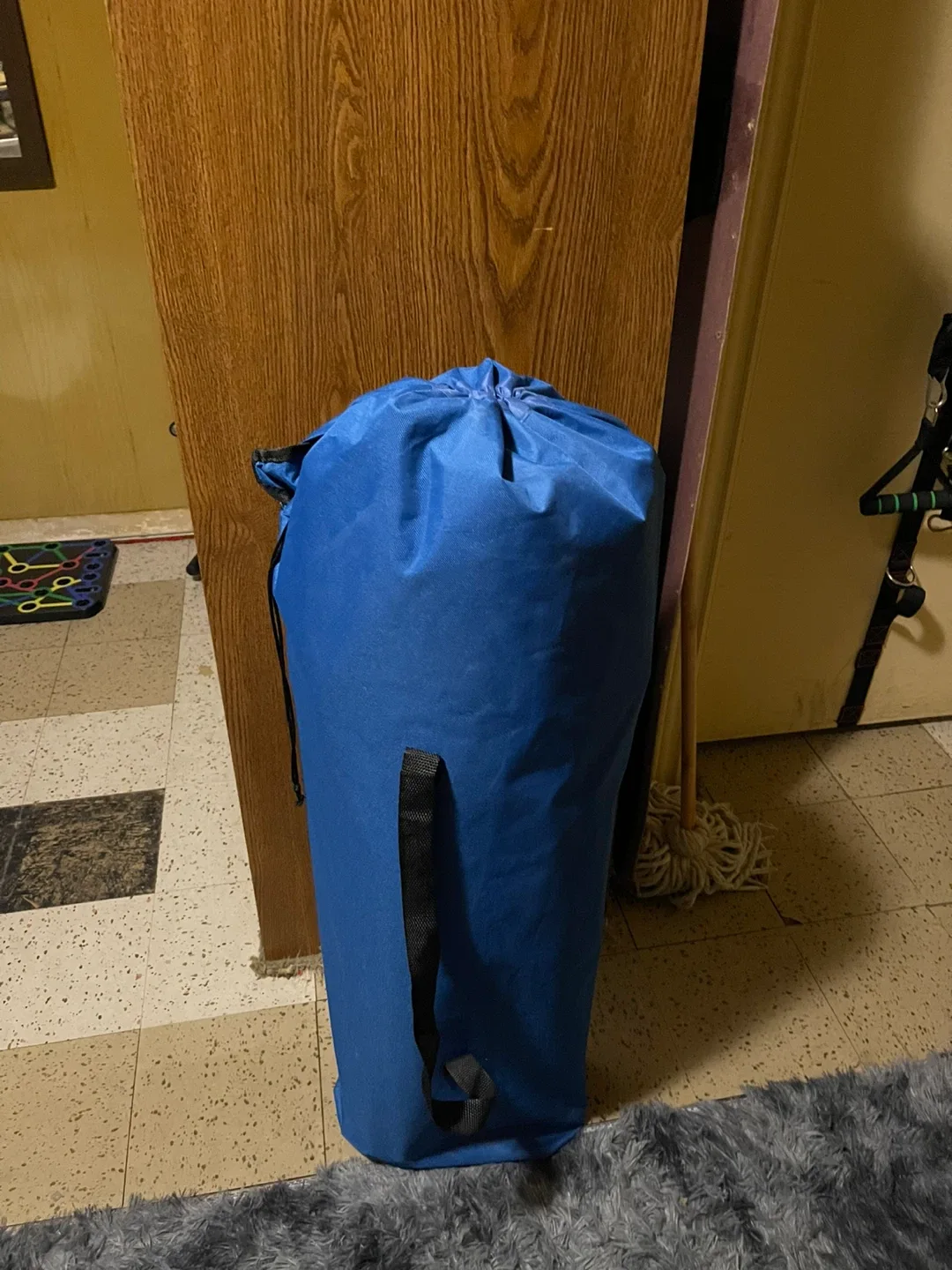 Blue Folding Camping Chairs with Umbrella image indicator(5)