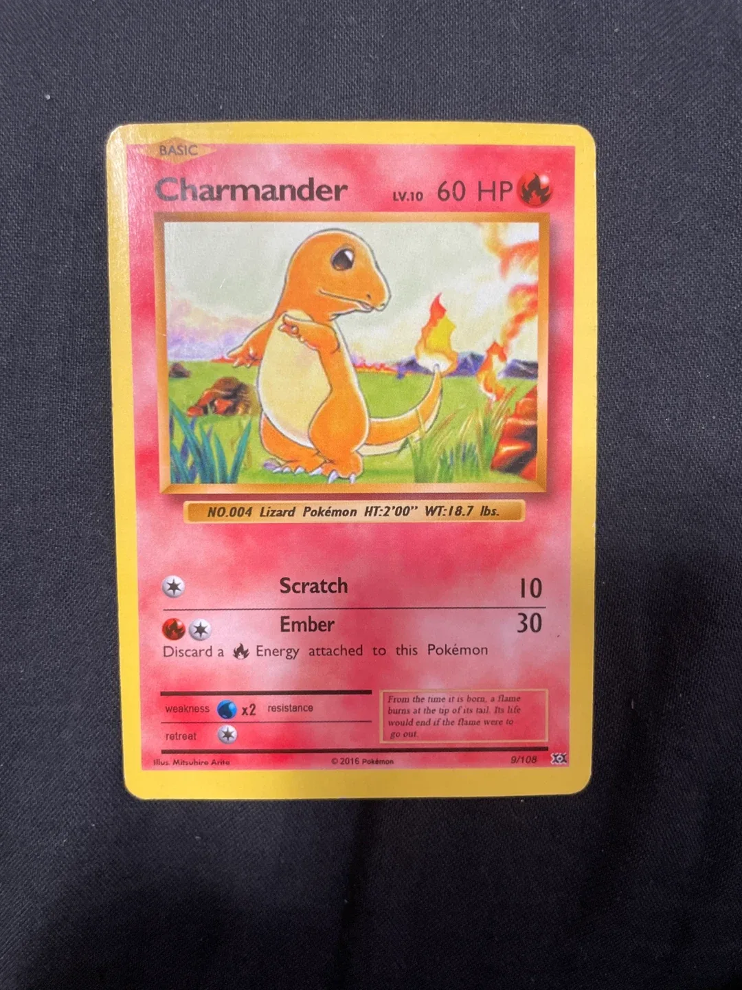 Charmander Pokémon Card thumbnail