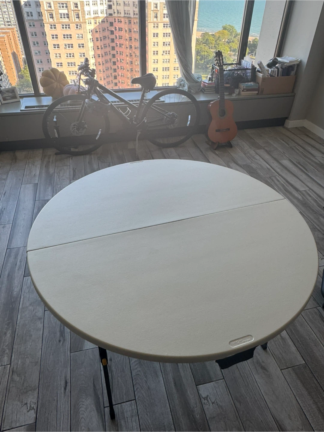 Lifetime Light Fold-in-Half Round Table, 48 inch - photo 2