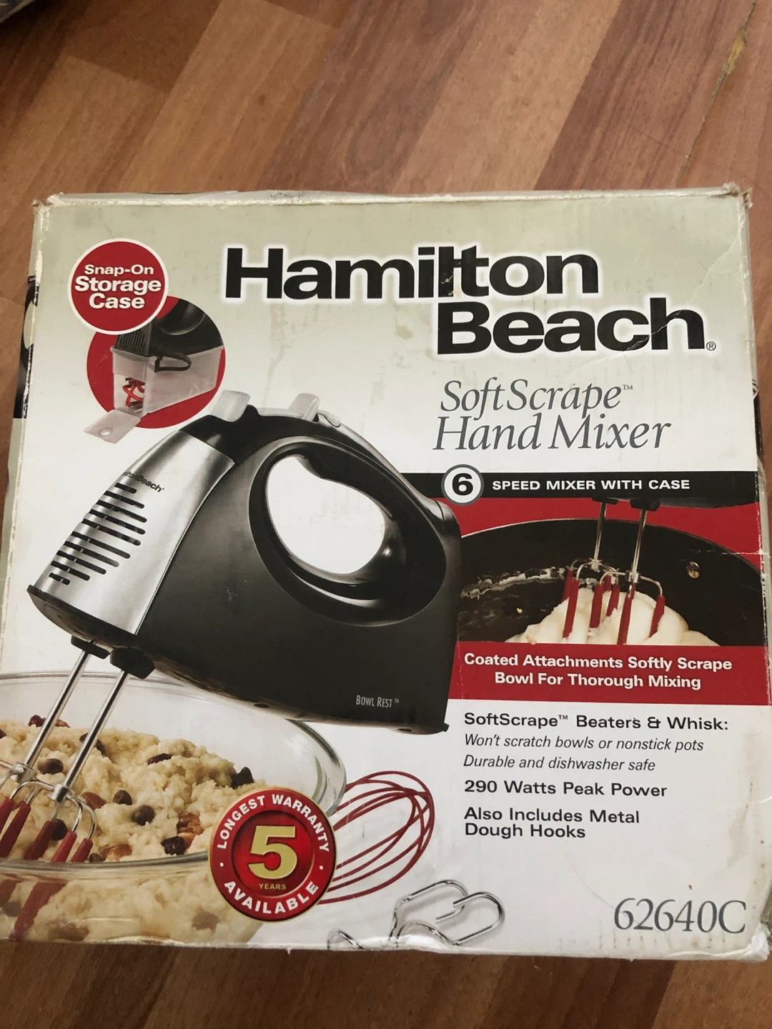Hamilton Beach SoftScrape Hand Mixer - 6 Speed