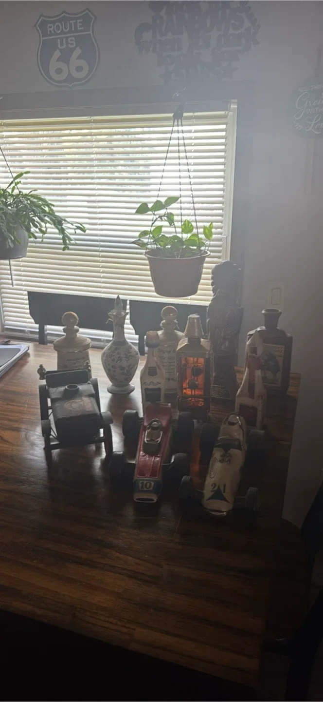 Vintage Ezra Brooks Race Car Decanters image indicator(2)