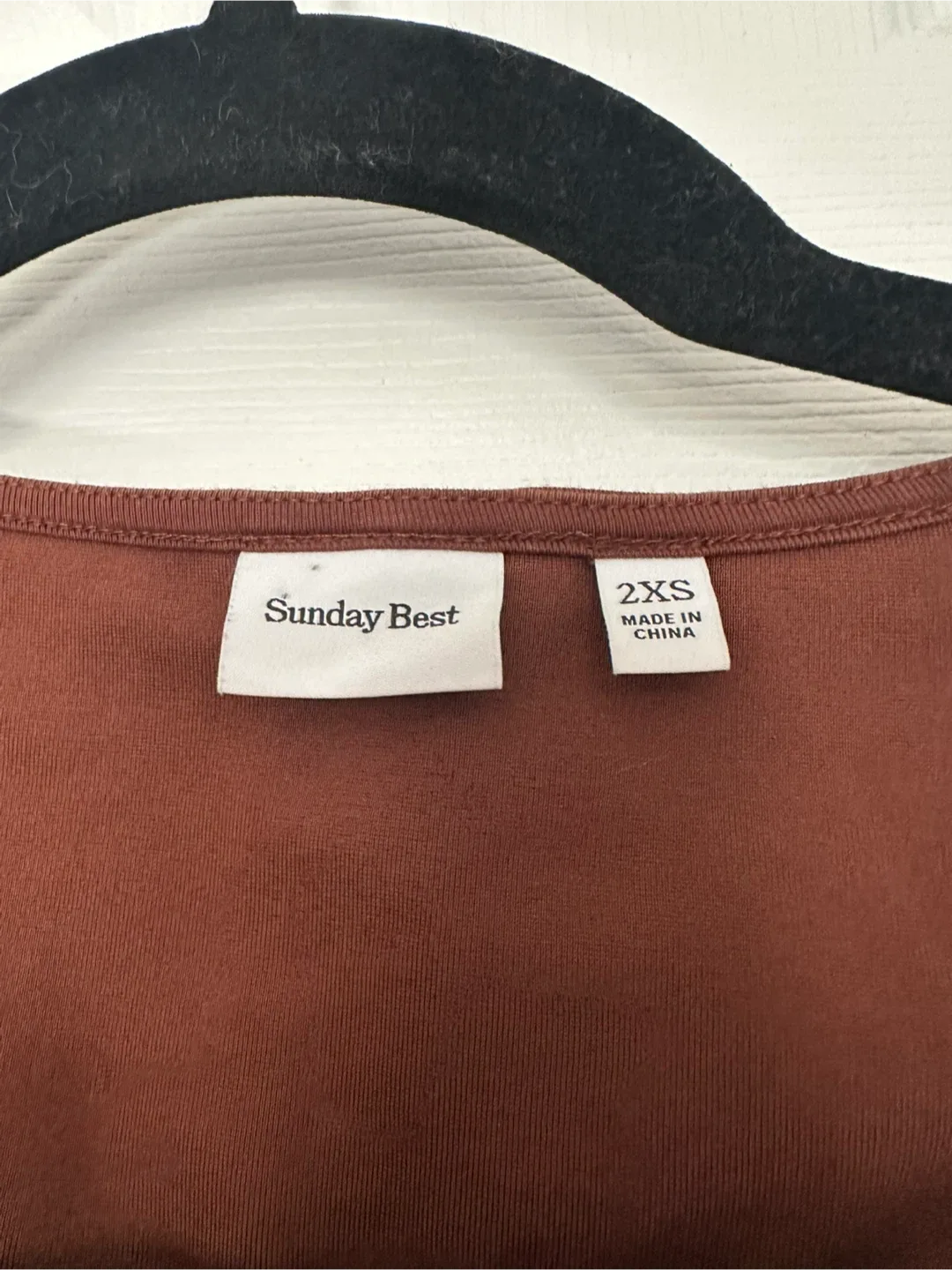 Aritzia Sunday Best Brown Long Sleeve Top (Size 2XS) image indicator(4)