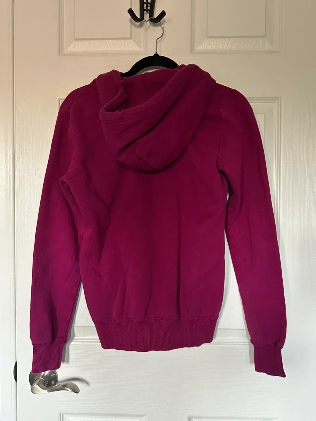 Women’s Magenta Nike Full Zip Hoodie - Size Small image indicator(6)