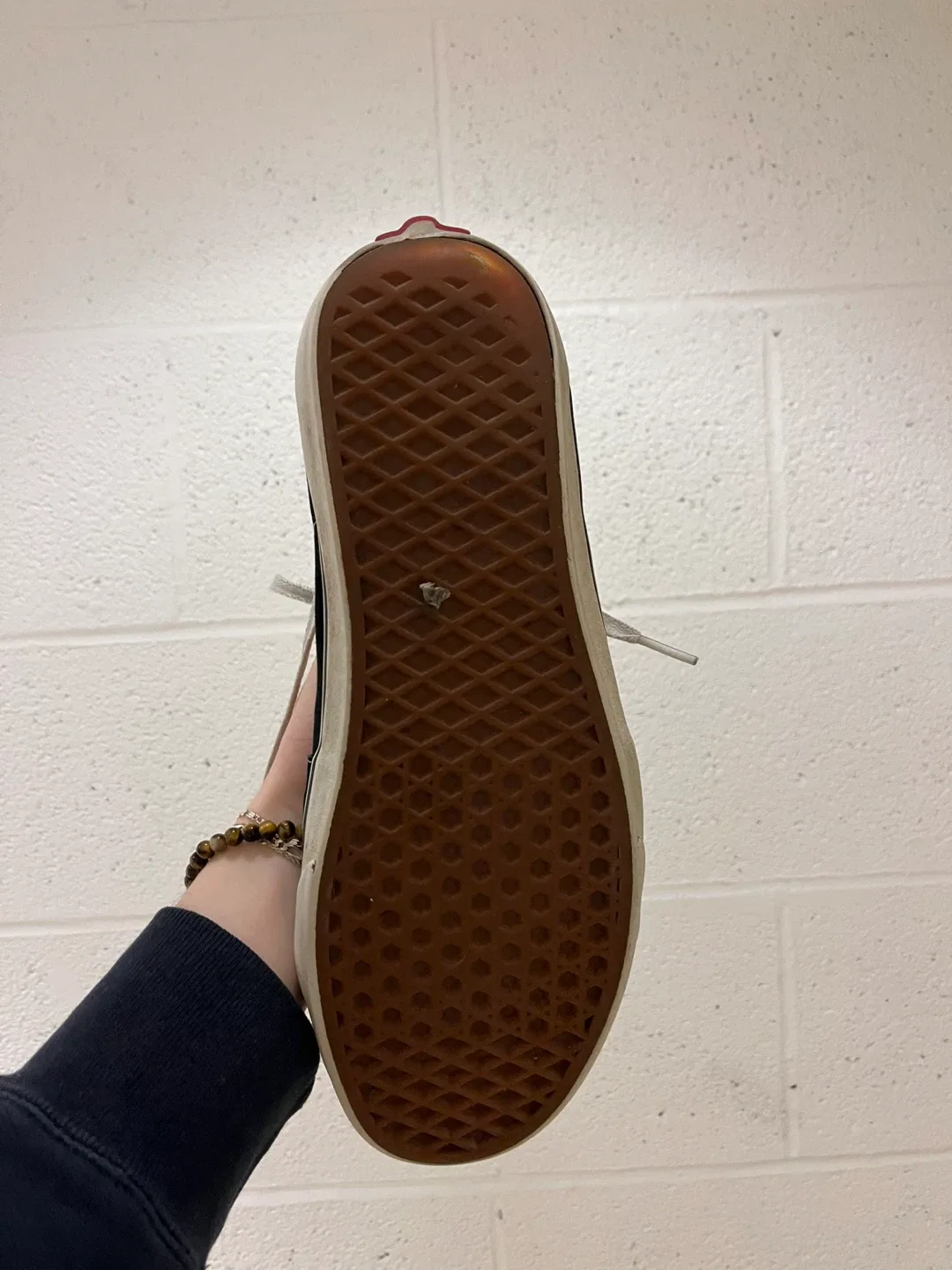 Vans Sk8-Hi Black/White High-Top Sneakers image indicator(5)