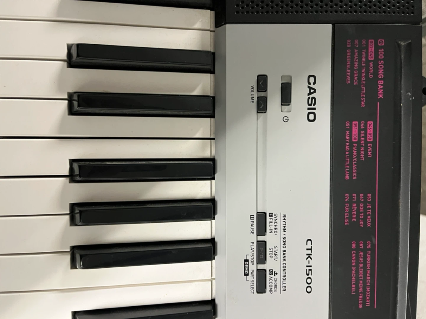 Casio CTK-1500 Keyboard - photo 3