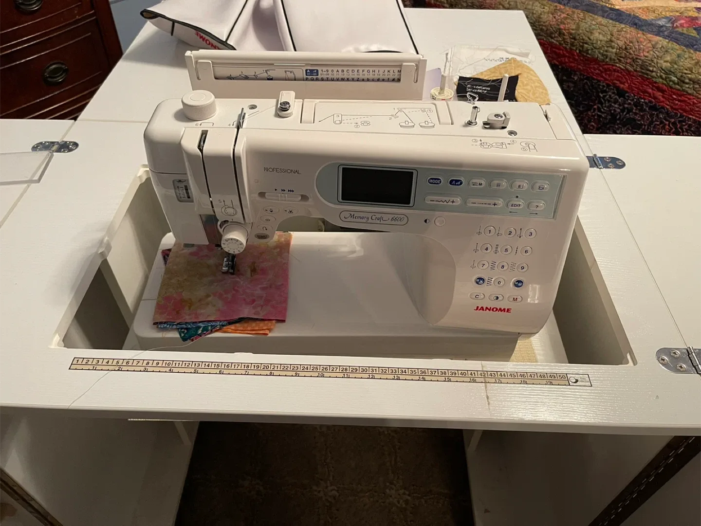 Janome Memory Craft 6600 Sewing Machine image indicator(5)