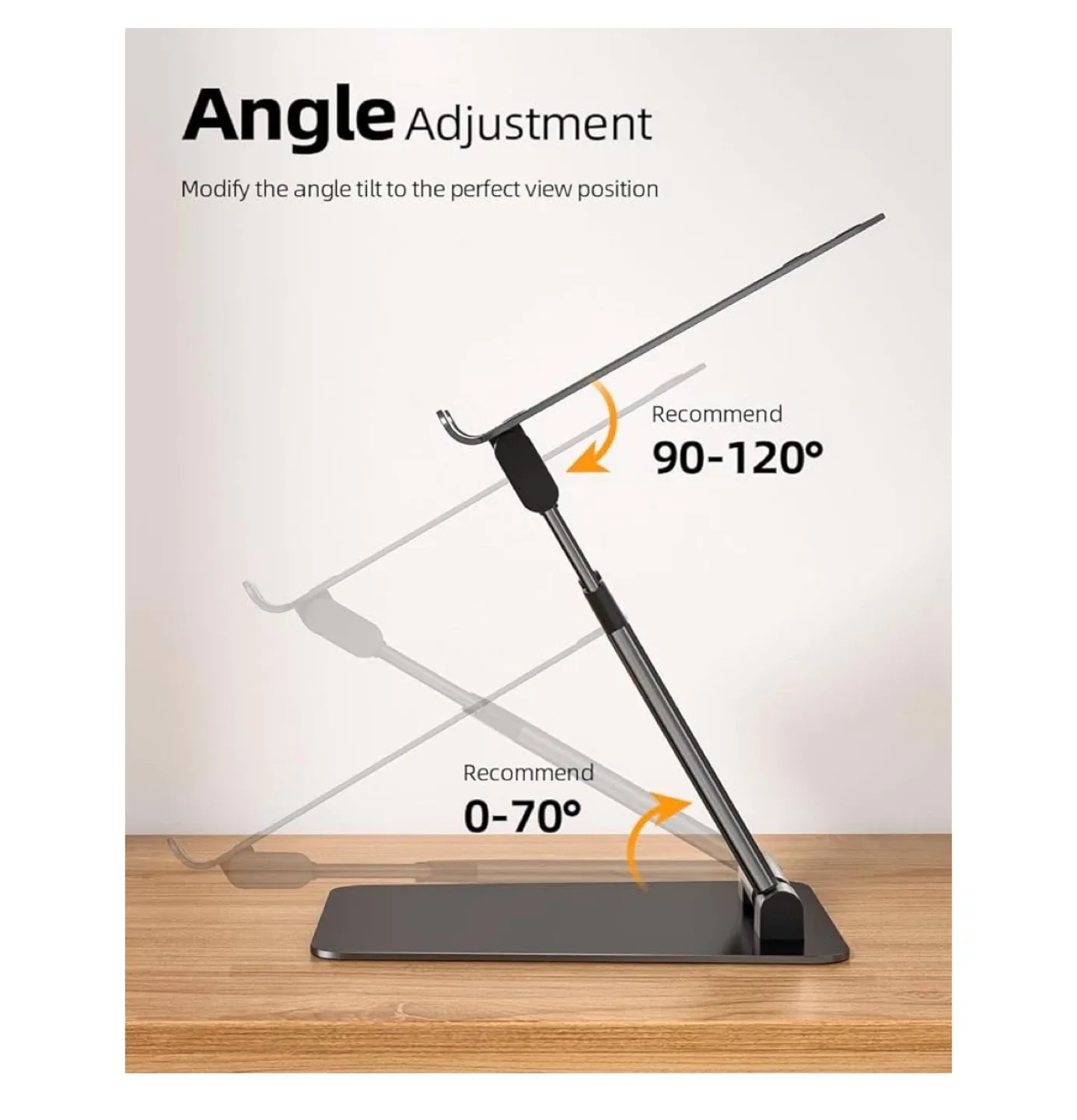 Nulaxy Ergonomic  Laptop Stand for Desk from Amazon image indicator(3)