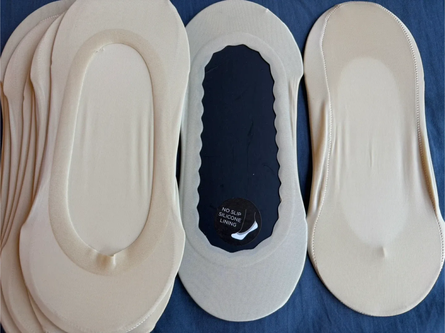 Beige No-Show Socks_9 sets thumbnail