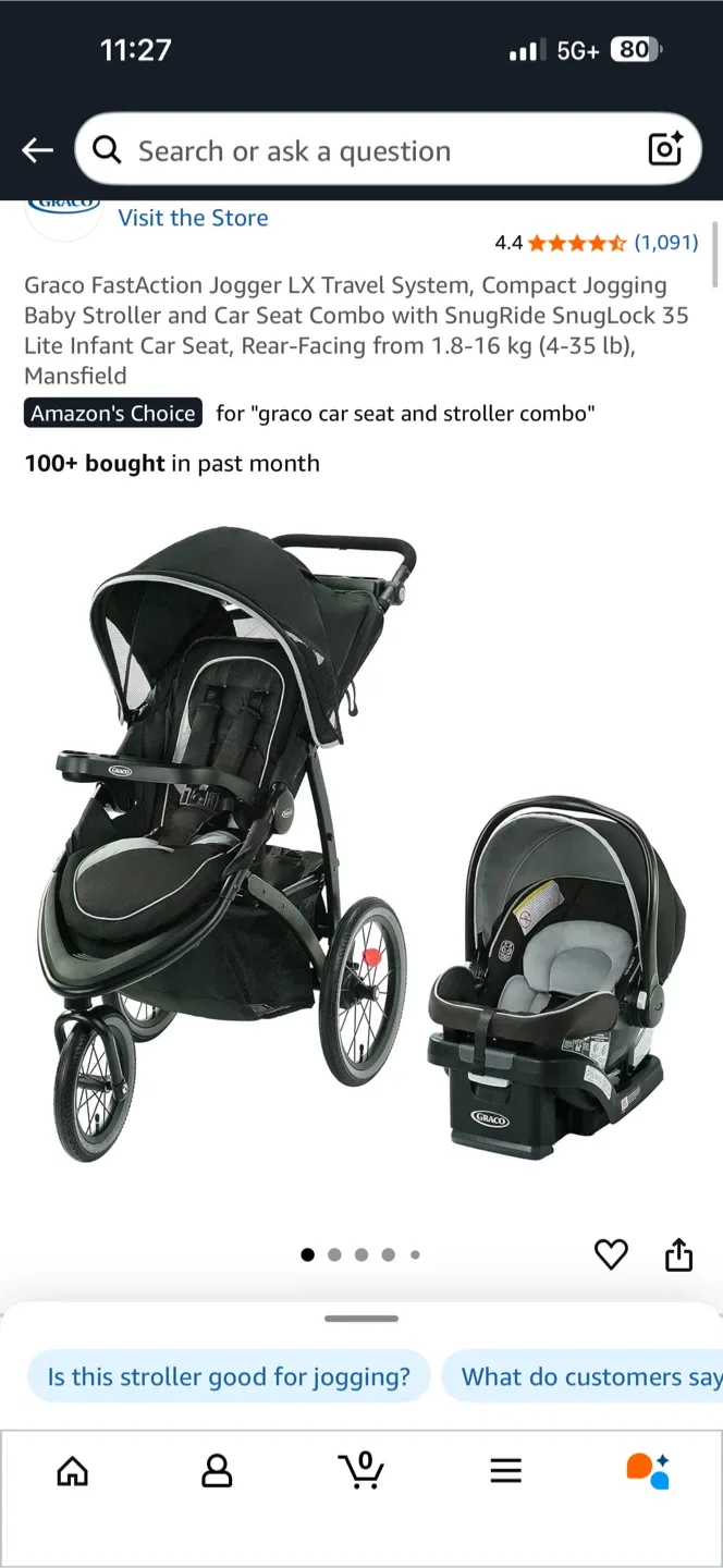 Graco SnugRide 35 Lite LX Infant Car Seat & Stroller image indicator(8)