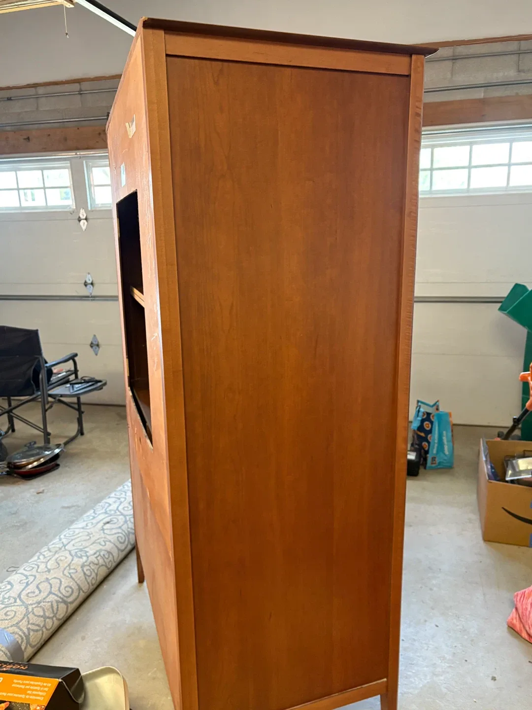 Wooden Wardrobe with Drawers image indicator(4)