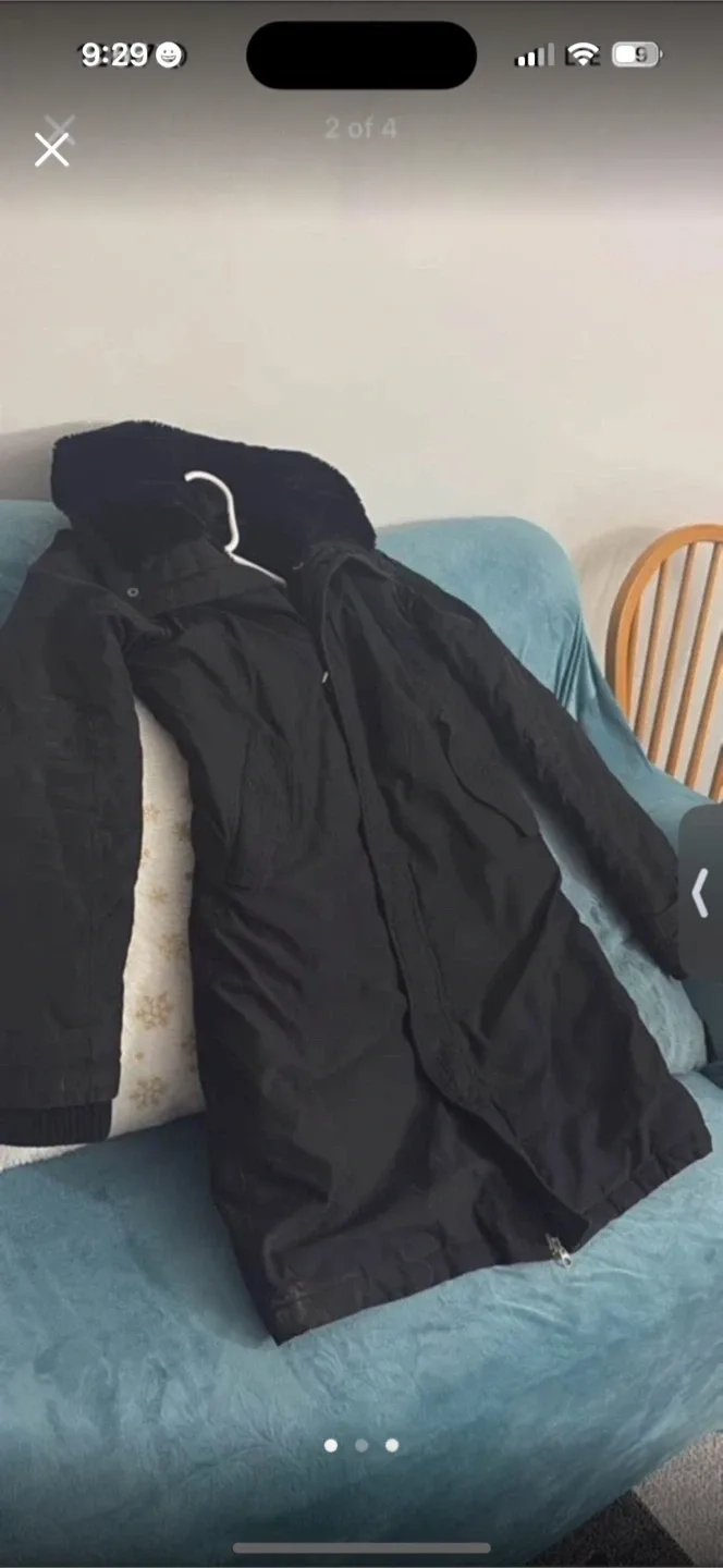 Black Winter Coat thumbnail
