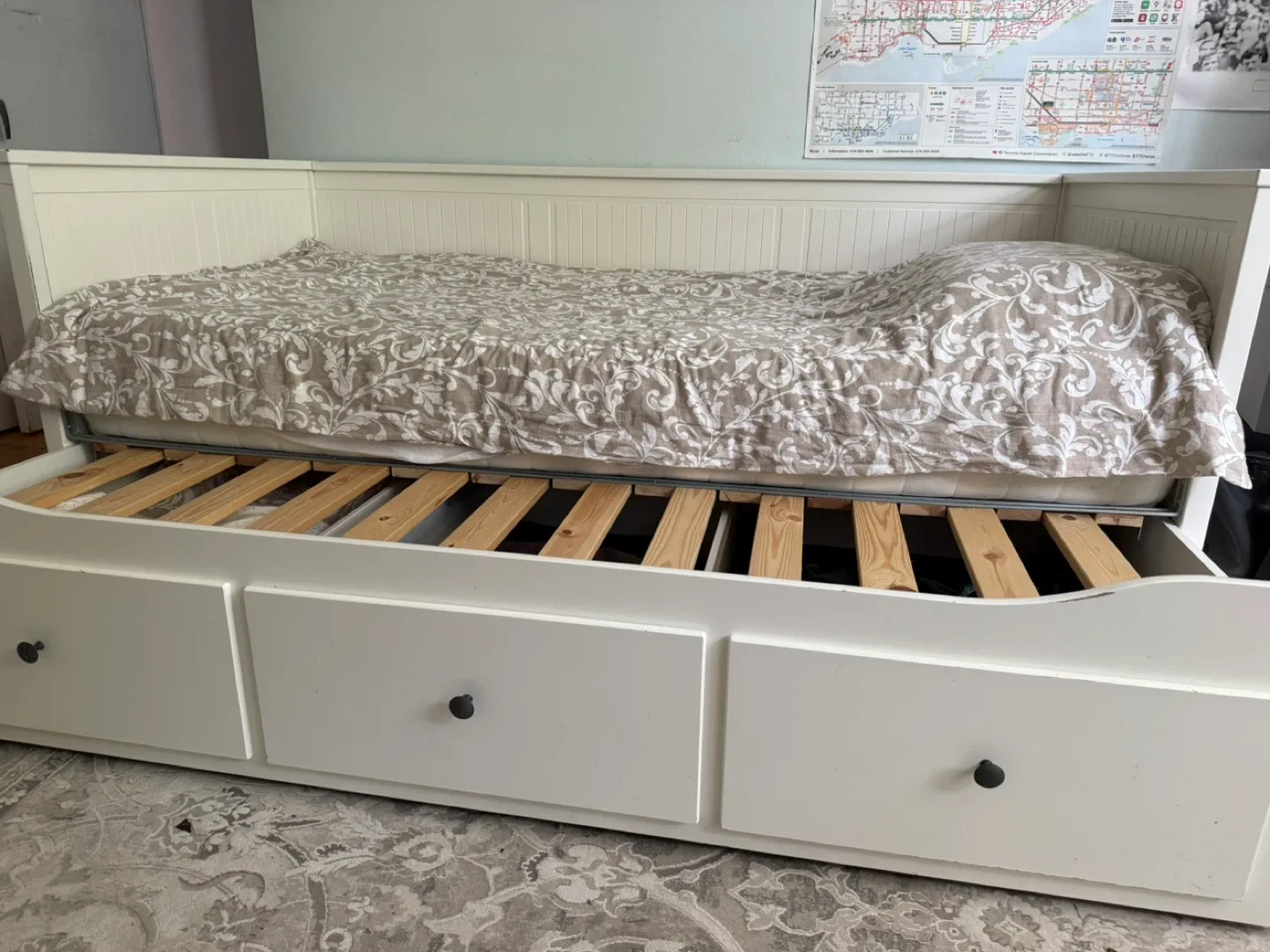 IKEA Hemnes Daybed Frame with 3 Drawers image indicator(2)