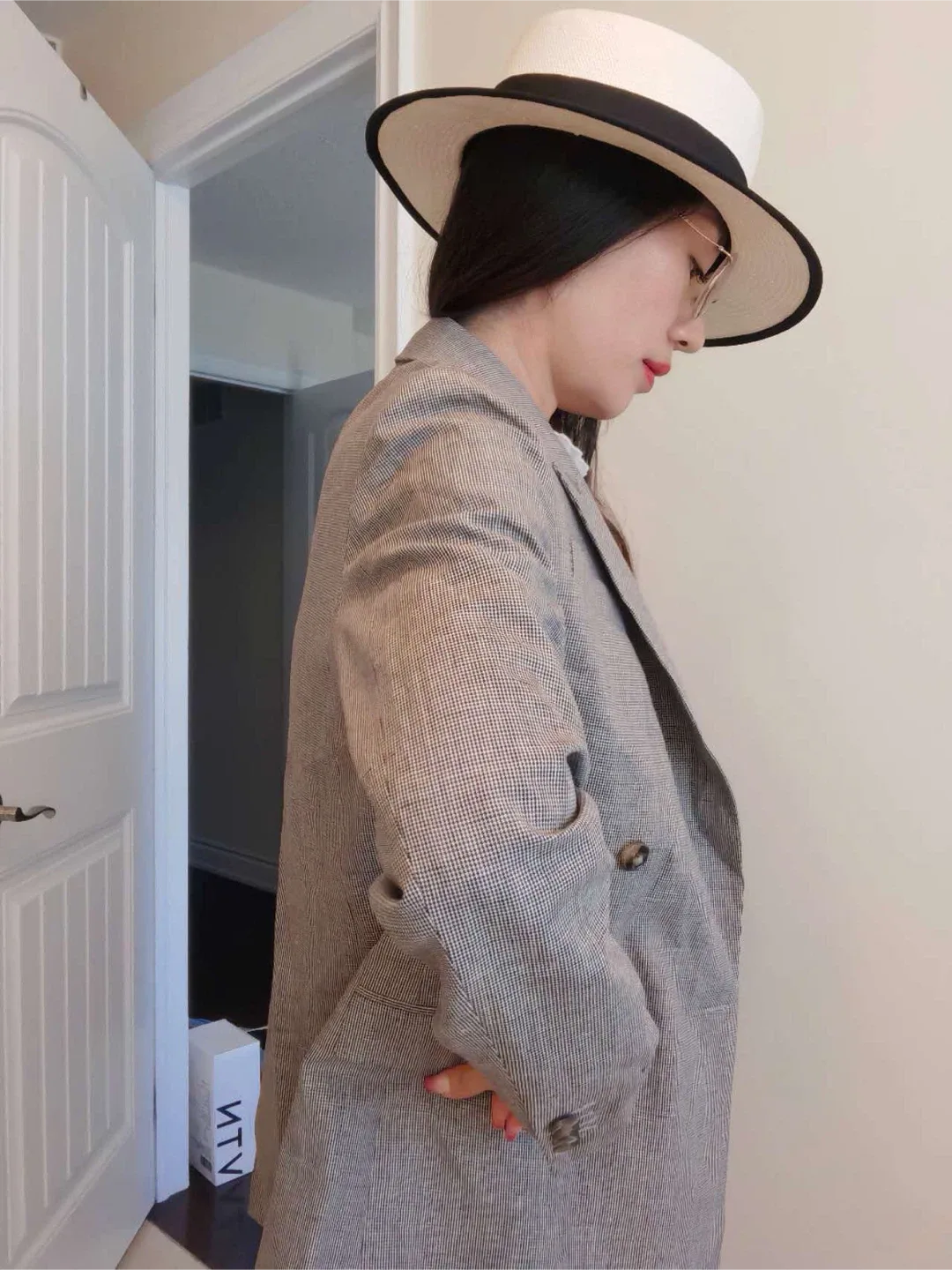 Wool Blend Blazer - Size M image indicator(2)