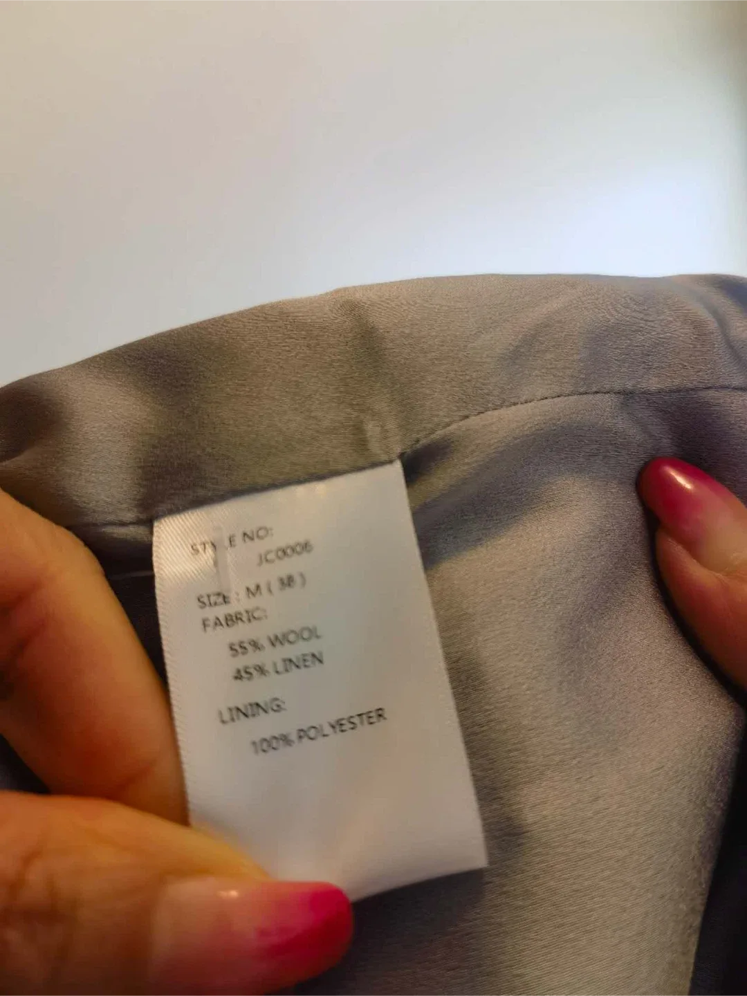 Wool Blend Blazer - Size M image indicator(3)