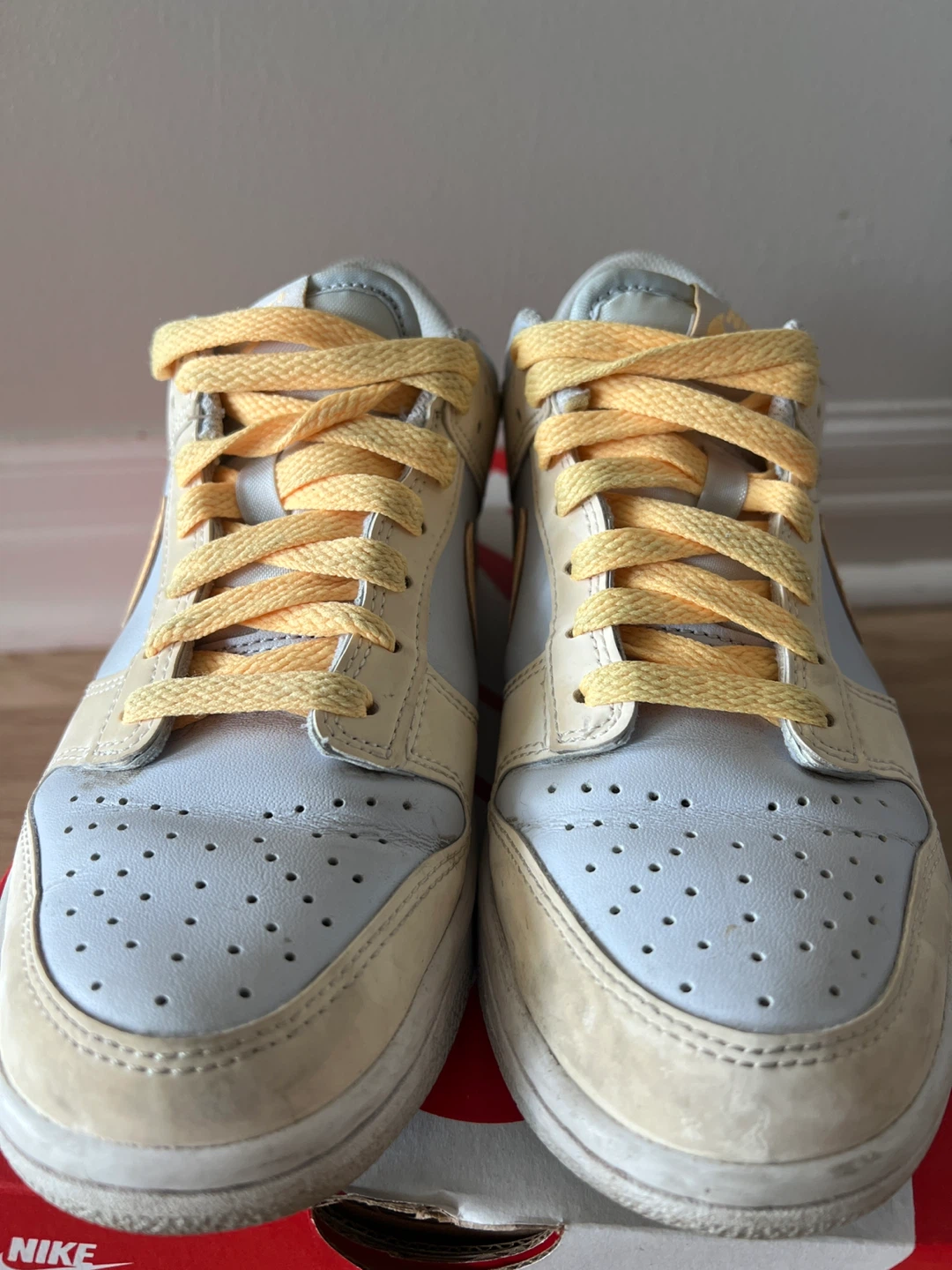 Nike Dunk Low (GS) Pale Ivory/Melon Tint - Size 5.5Y - photo 5