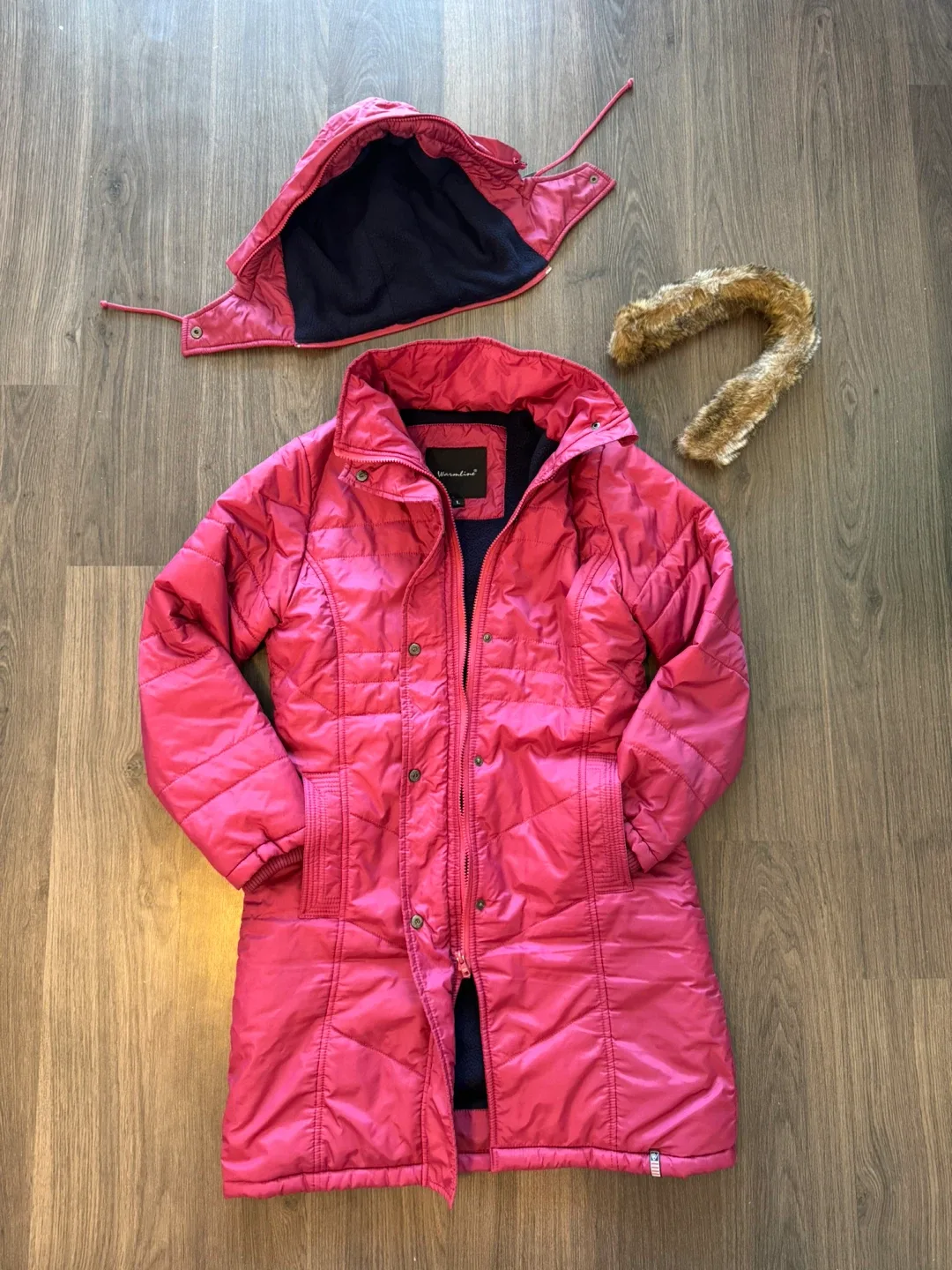 Fleece lined and waterproof jacket thumbnail