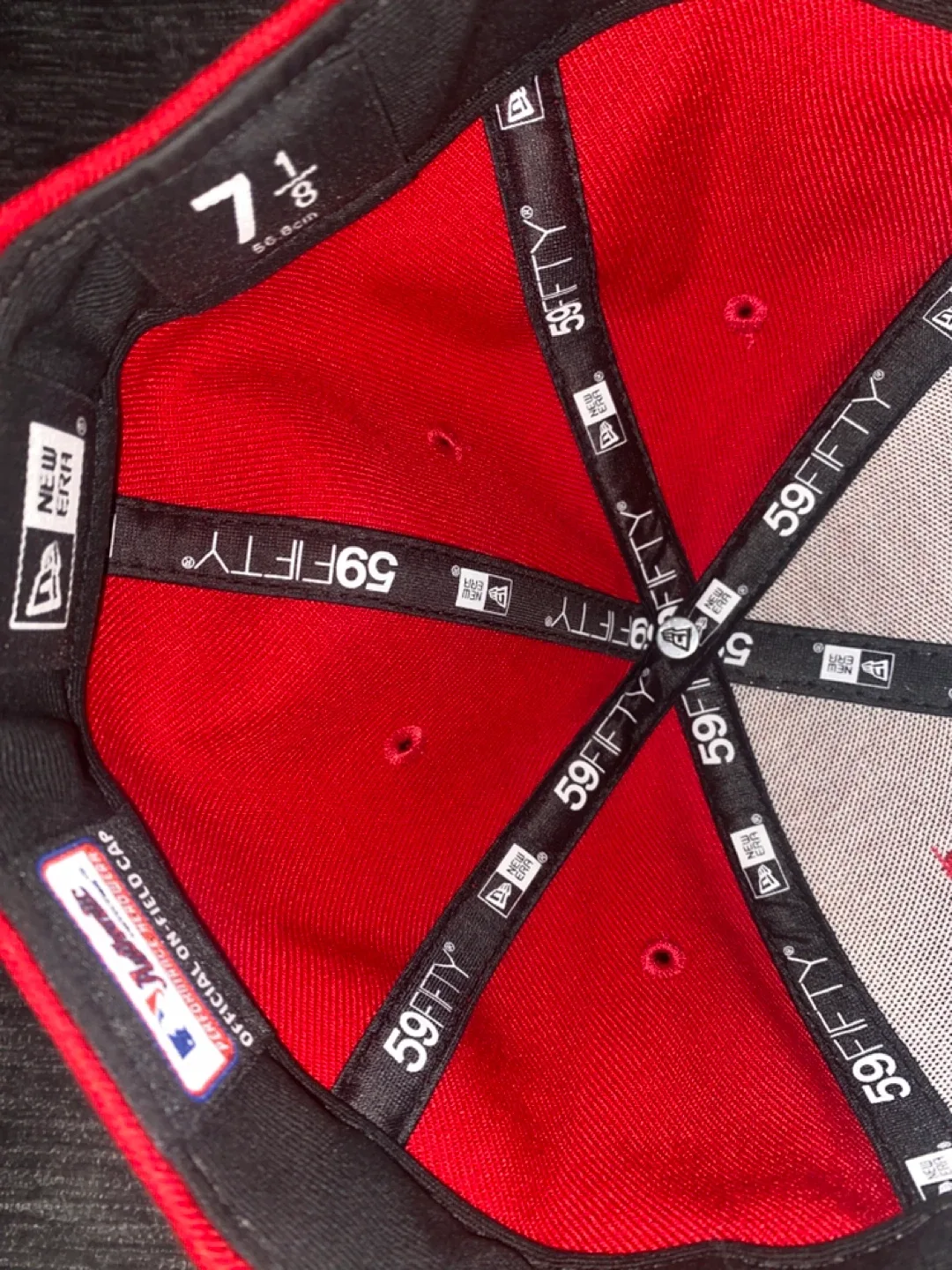 New Era Los Angeles Angels 59FIFTY Hat Size 7 1/8 image indicator(2)